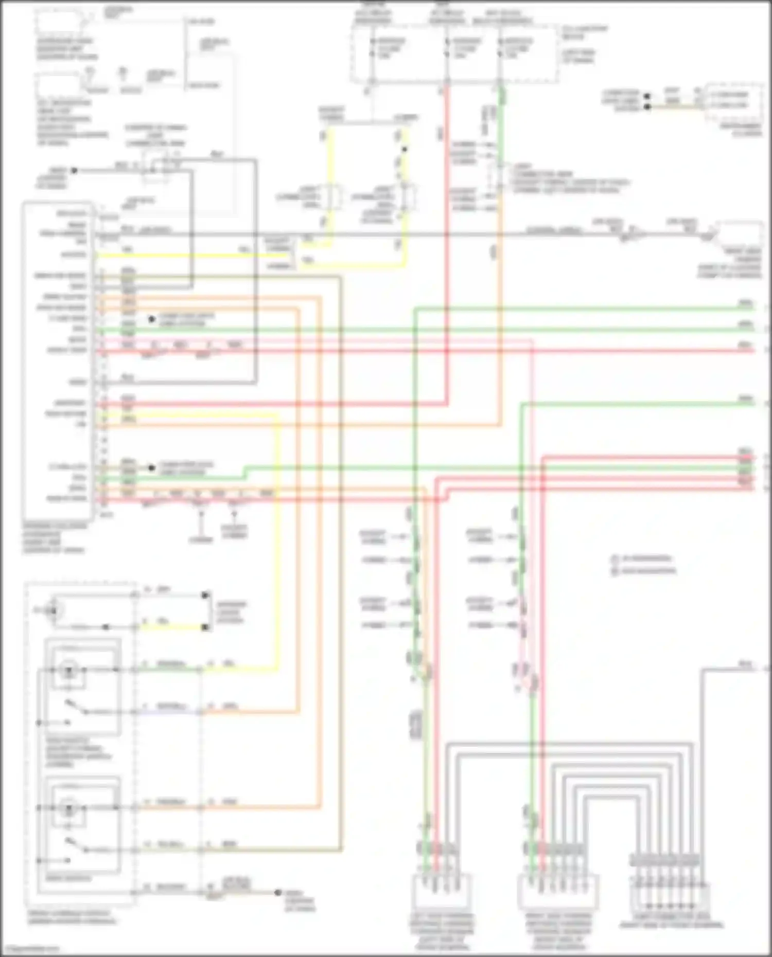 Sonata Hyundai VIII (2019-2023): Remote smart parking assist circuit, w/ pca (1 of 2)