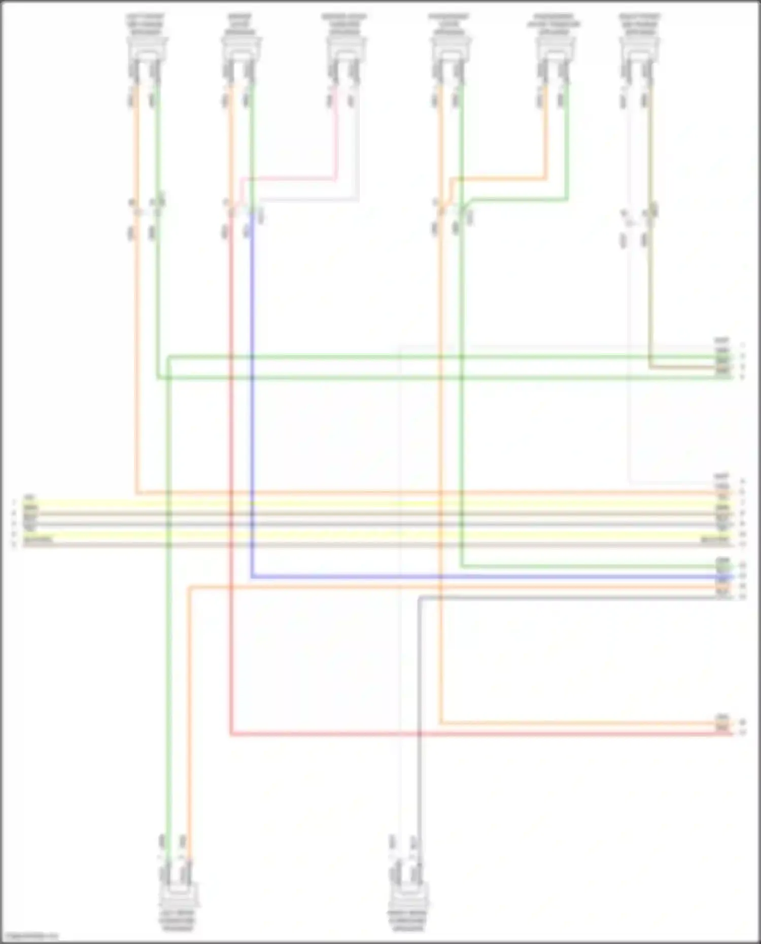 Sonata Hyundai VIII (2019-2023): Radio circuit, except hybrid w/o navigation w/ amplifier (5 of 6)