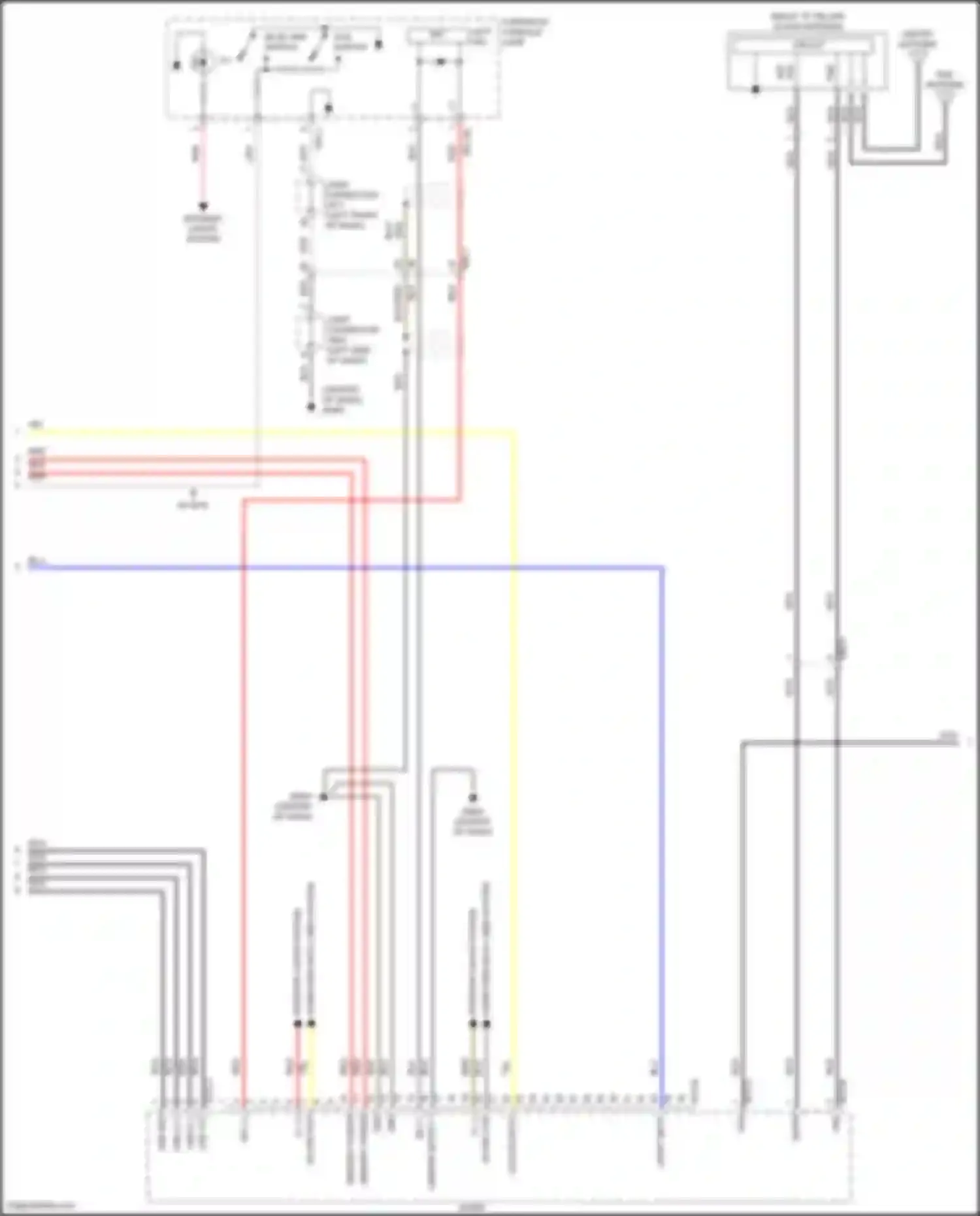 Sonata Hyundai VIII (2019-2023): Radio circuit, hybrid w/o navigation & amplifier (3 of 4)