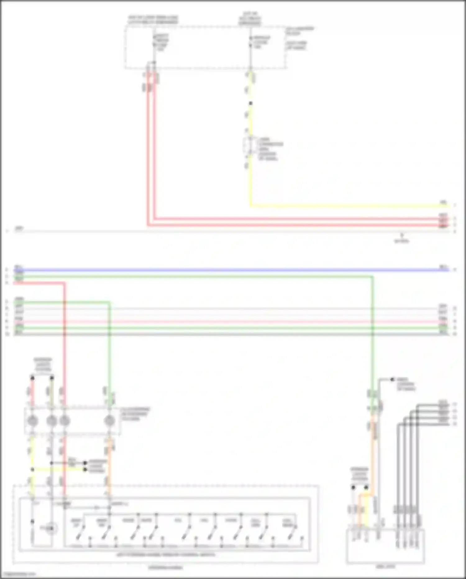 Sonata Hyundai VIII (2019-2023): Radio circuit, hybrid w/o navigation w/ amplifier (2 of 6)