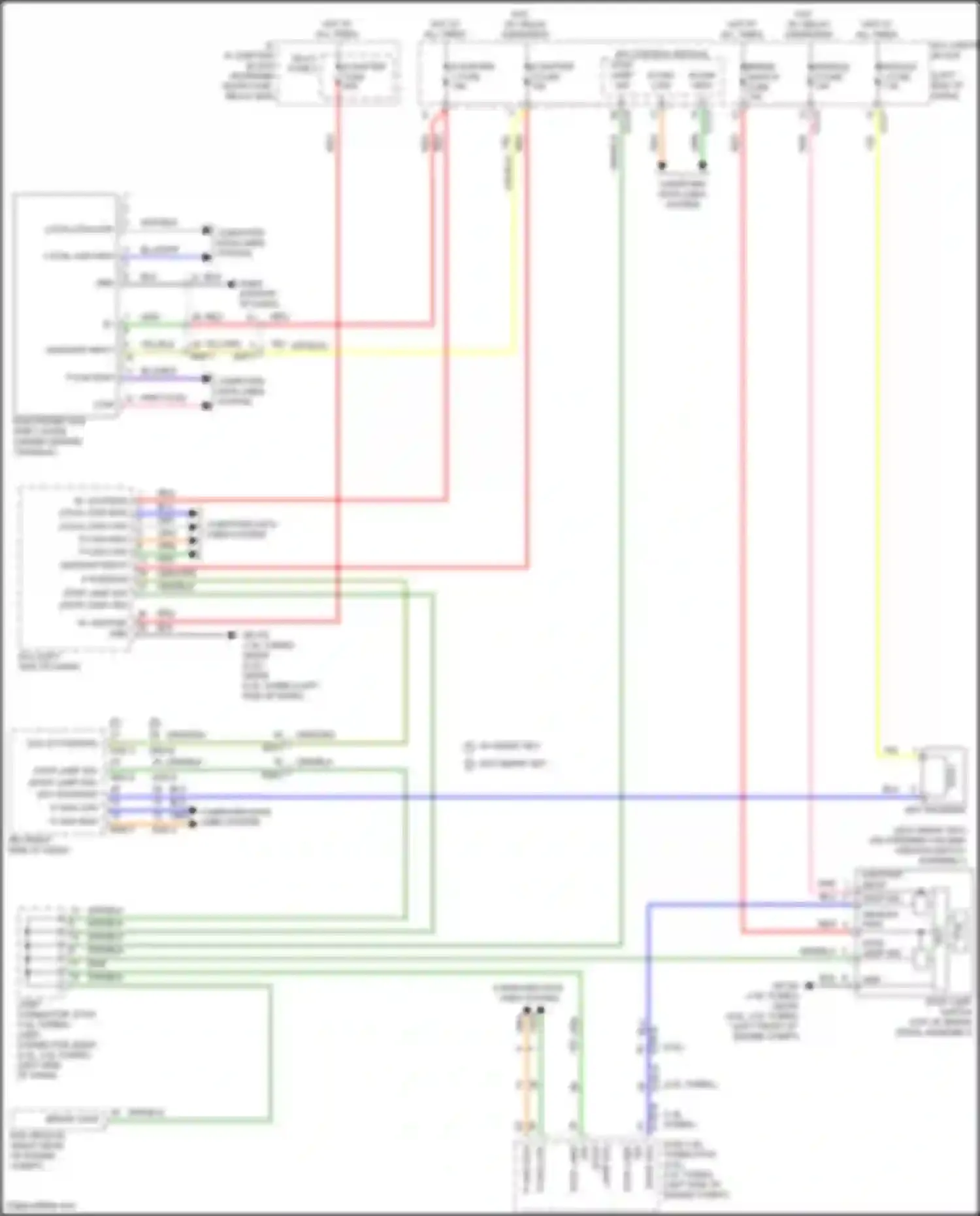 Sonata Hyundai VIII (2019-2023): Shift interlock circuit, except hybrid