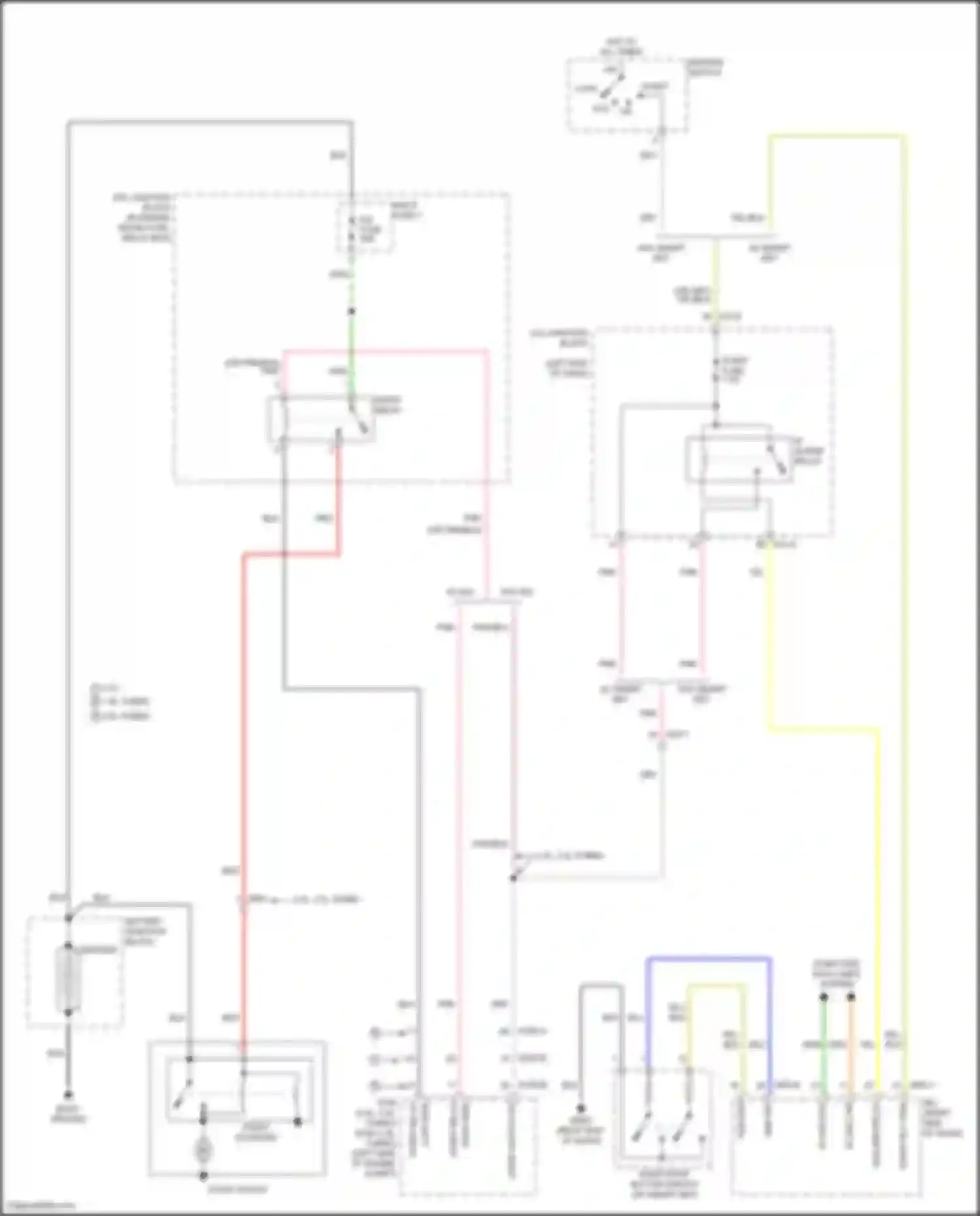Sonata Hyundai VIII (2019-2023): Starting circuit
