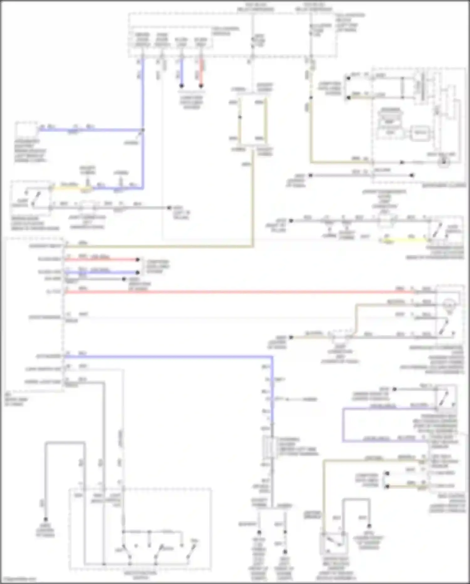 Sonata Hyundai VIII (2019-2023): Chime circuit