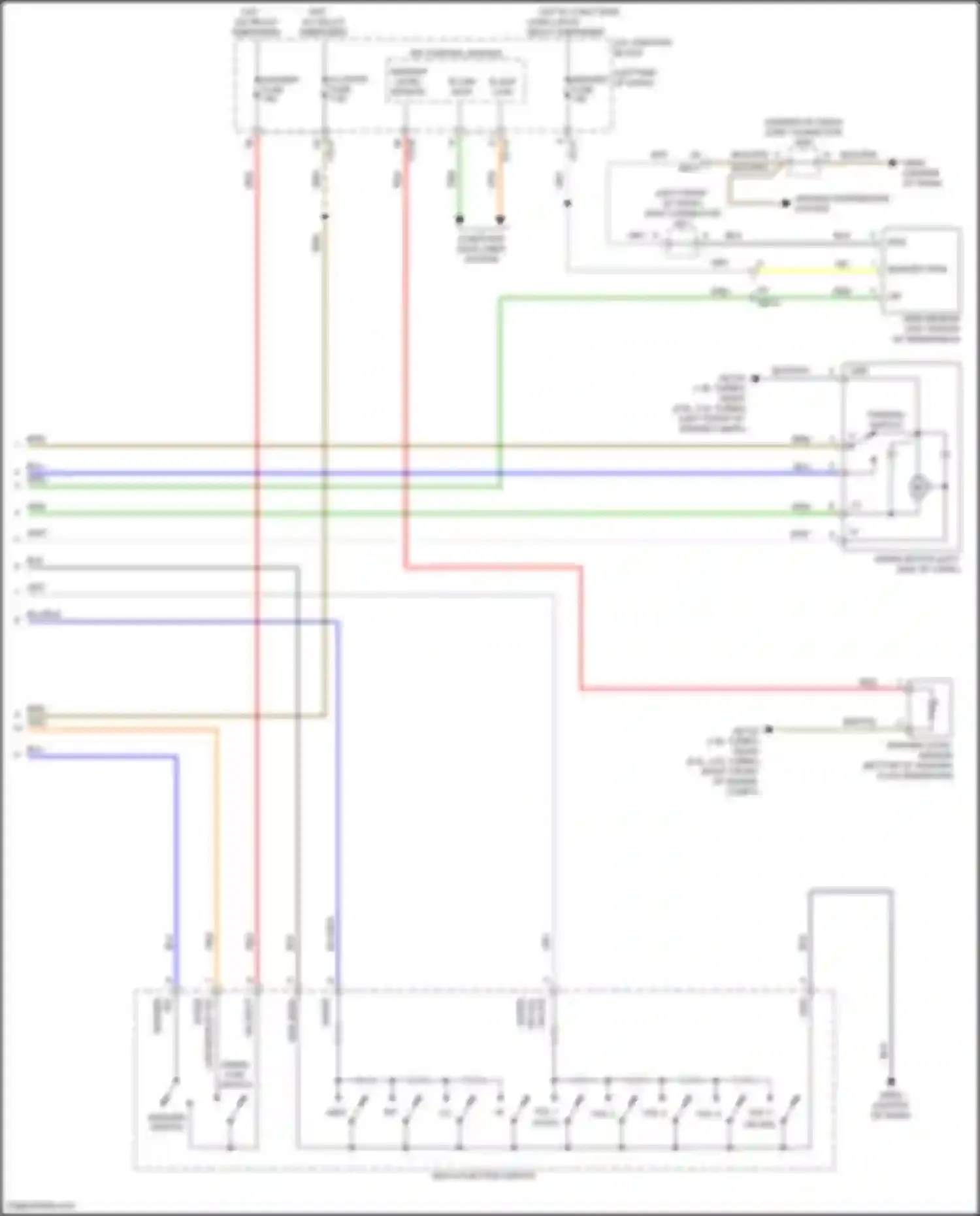 Sonata Hyundai VIII (2019-2023): Wiper/washer circuit, except hybrid (2 of 2)