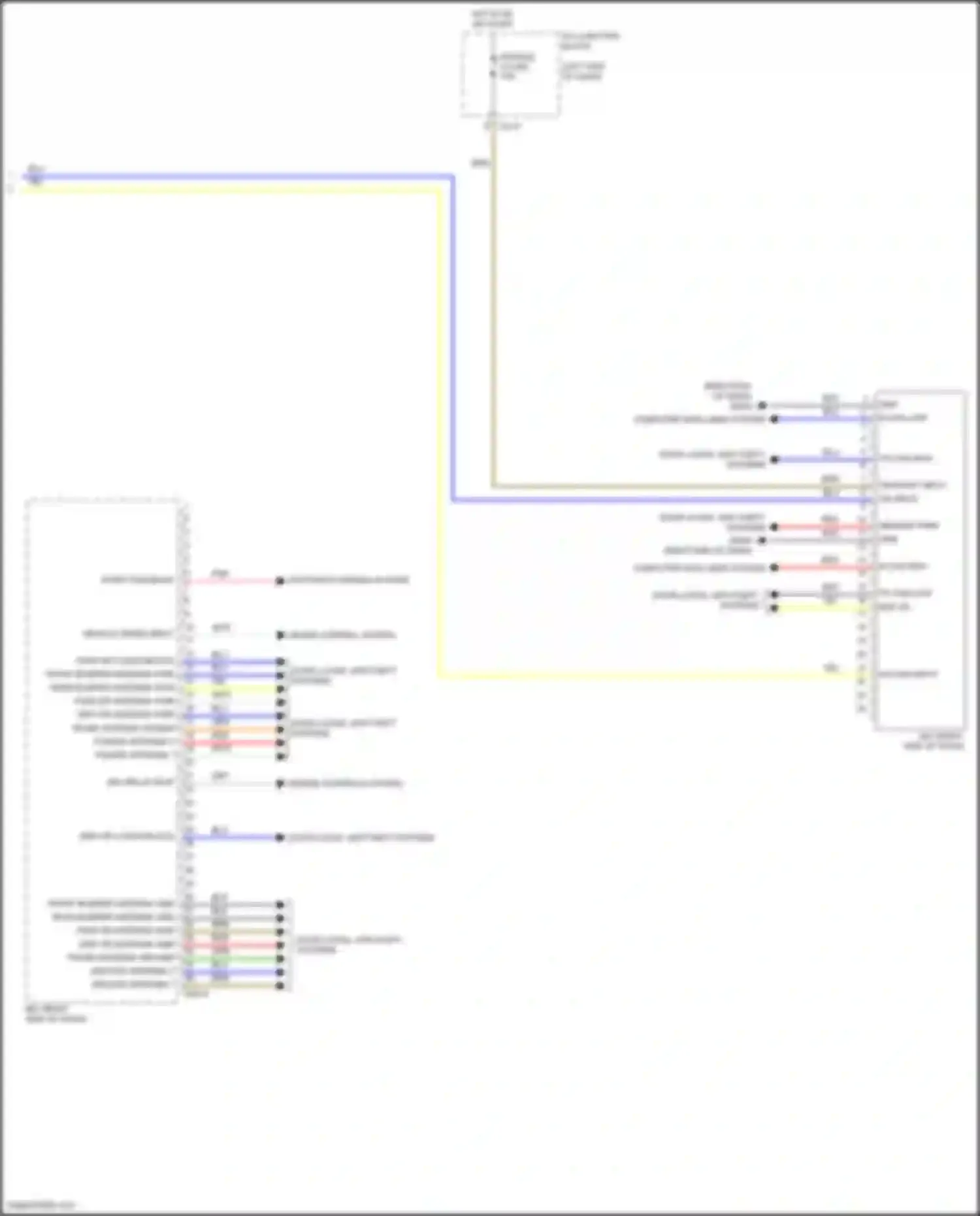 Wiring diagram acc/on input for Hyundai Sonata VIII (2019-2023) (22 of 23)