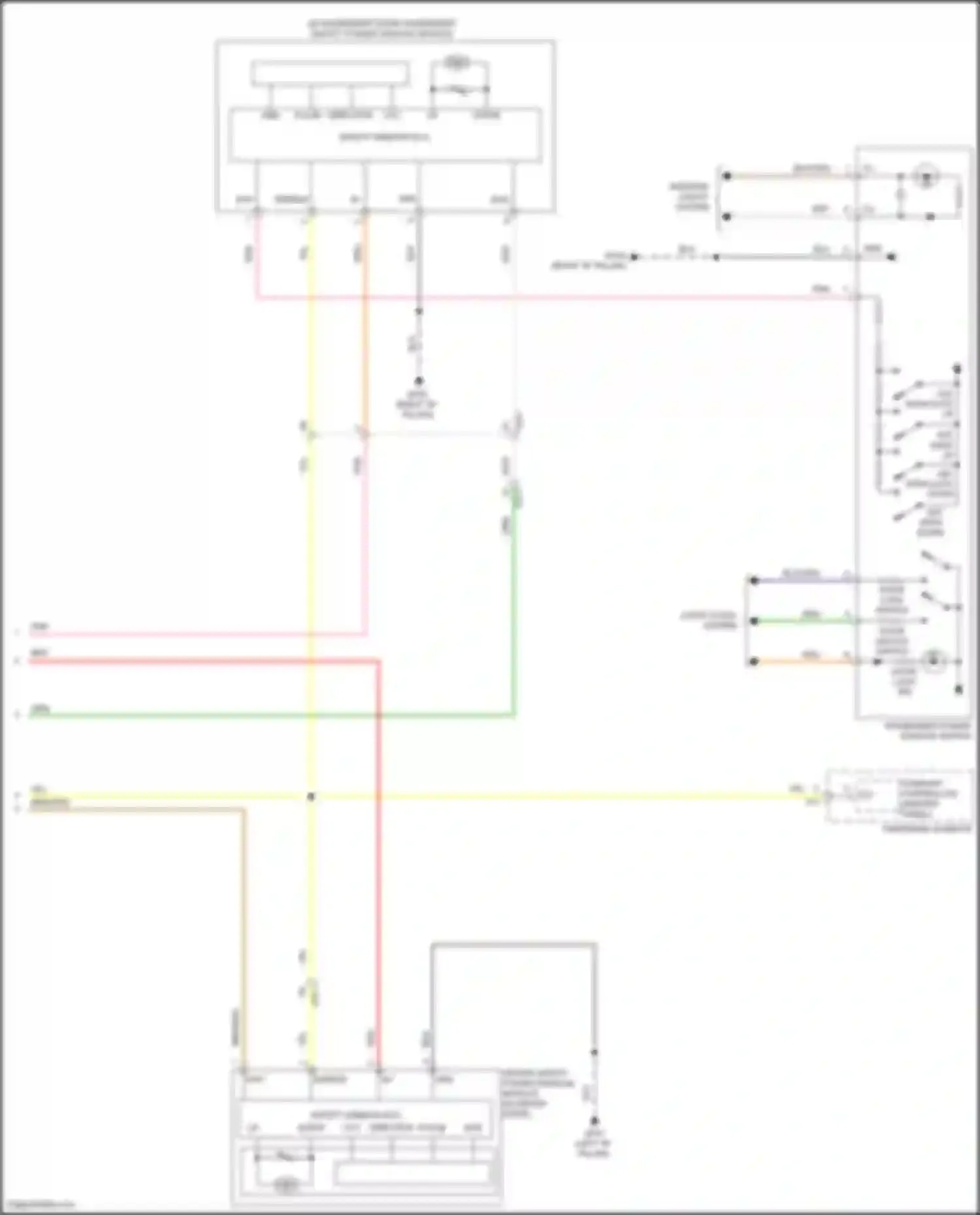 Wiring diagram blk/org for Hyundai Sonata VIII (2019-2023) (29 of 102)