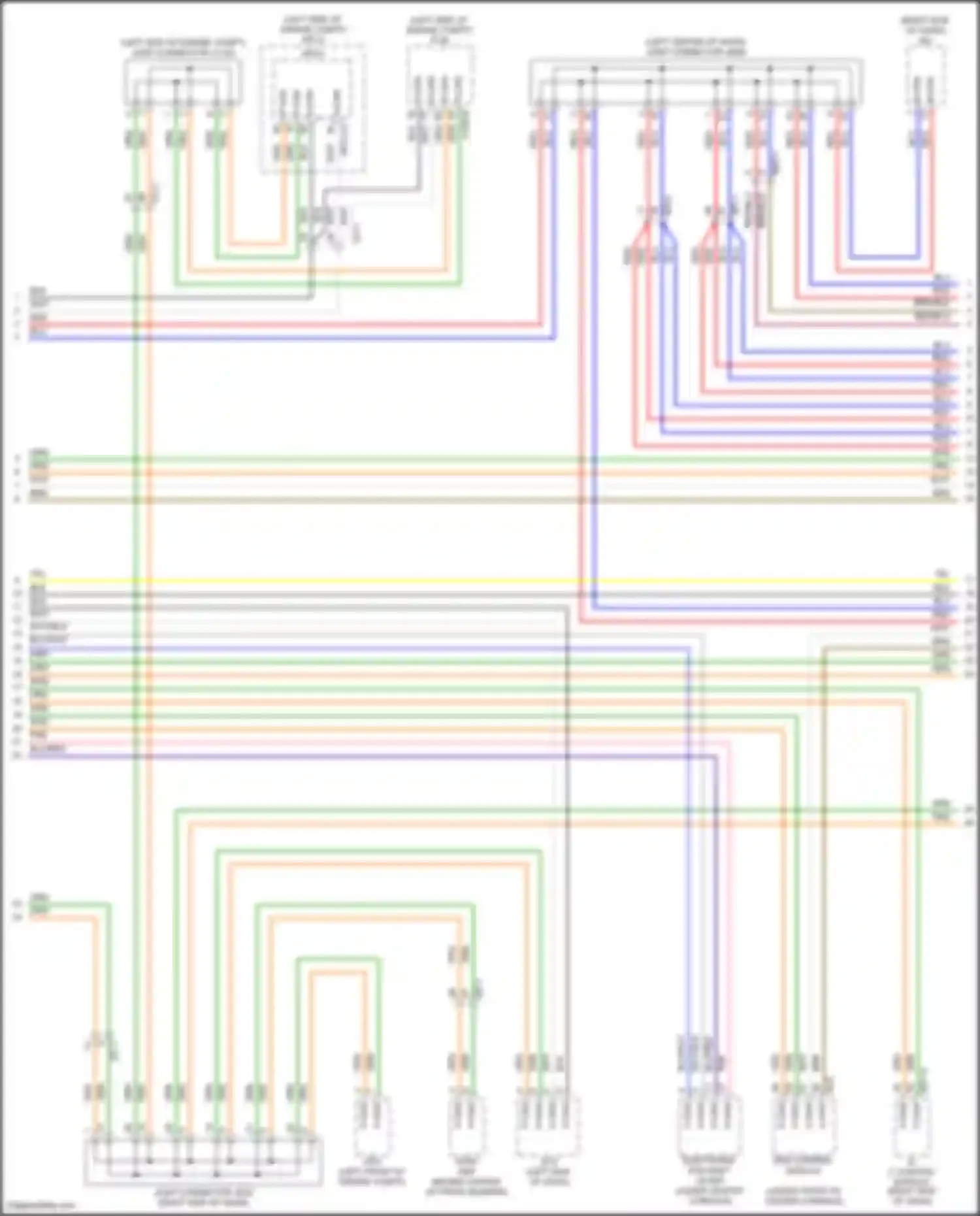 Wiring diagram c-can hi for Hyundai Sonata VIII (2019-2023) (1 of 6)