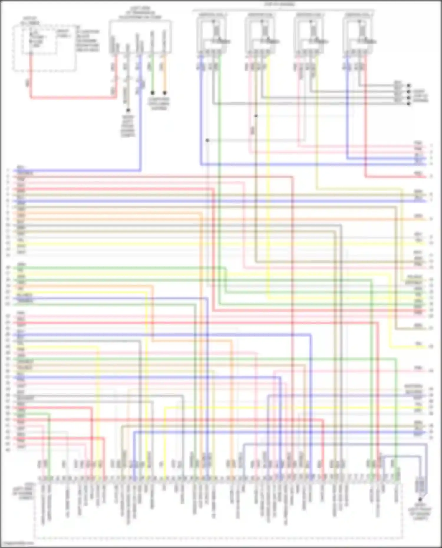 Wiring diagram computer data lines system for Hyundai Sonata VIII (2019-2023) (180 of 195)