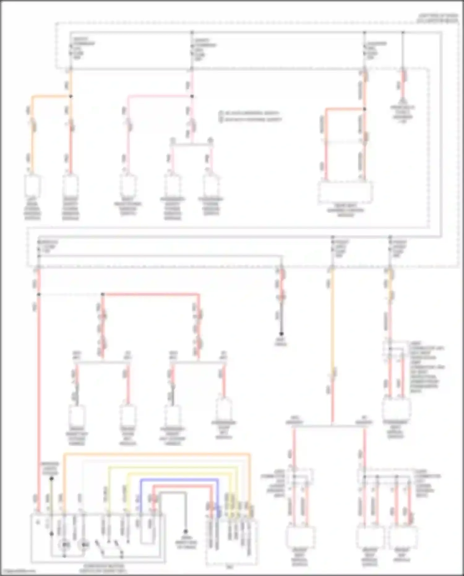Wiring diagram driver smart key outside handle for Hyundai Sonata VIII (2019-2023) (8 of 10)