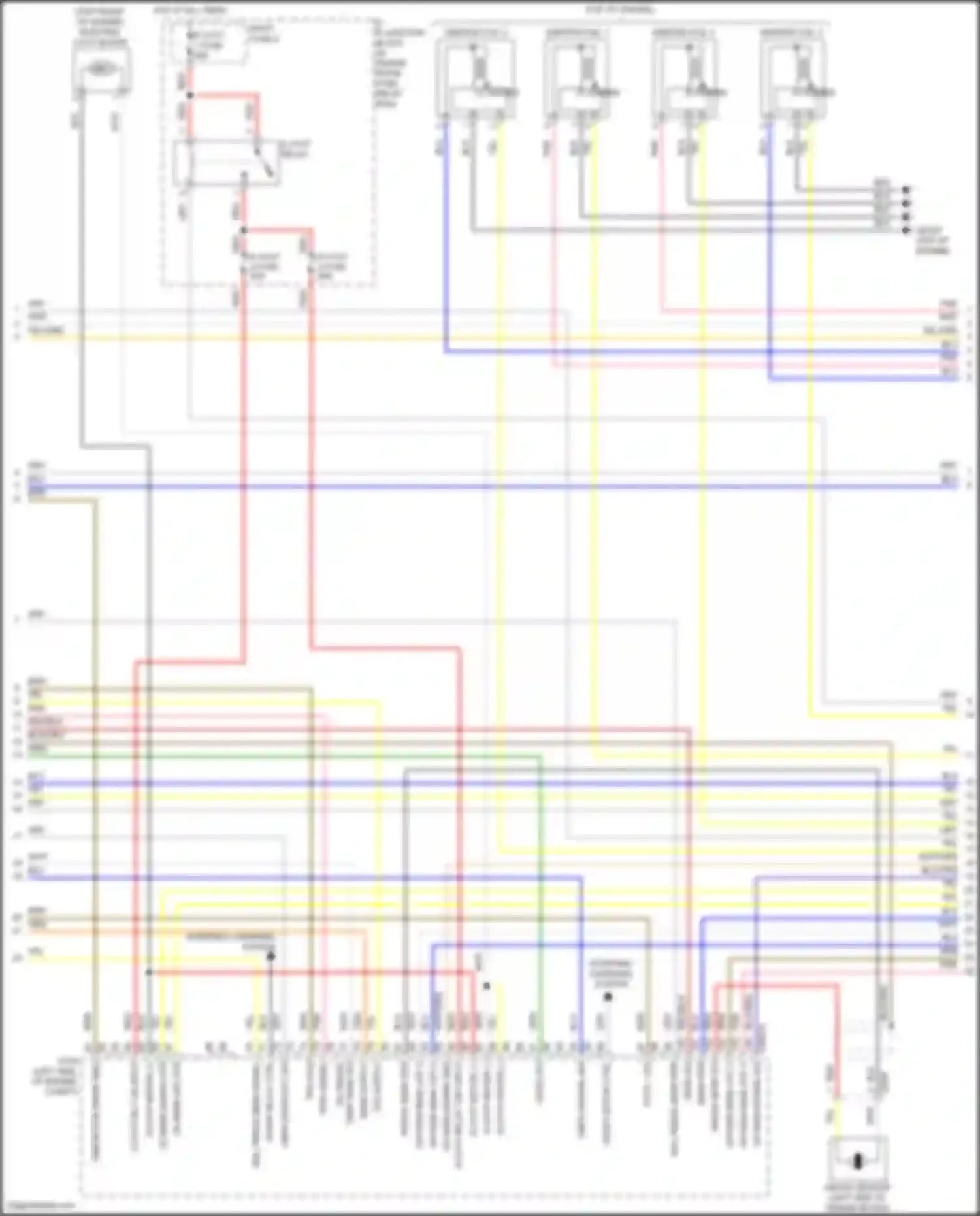 Wiring diagram e-cvvt relay for Hyundai Sonata VIII (2019-2023) (3 of 3)