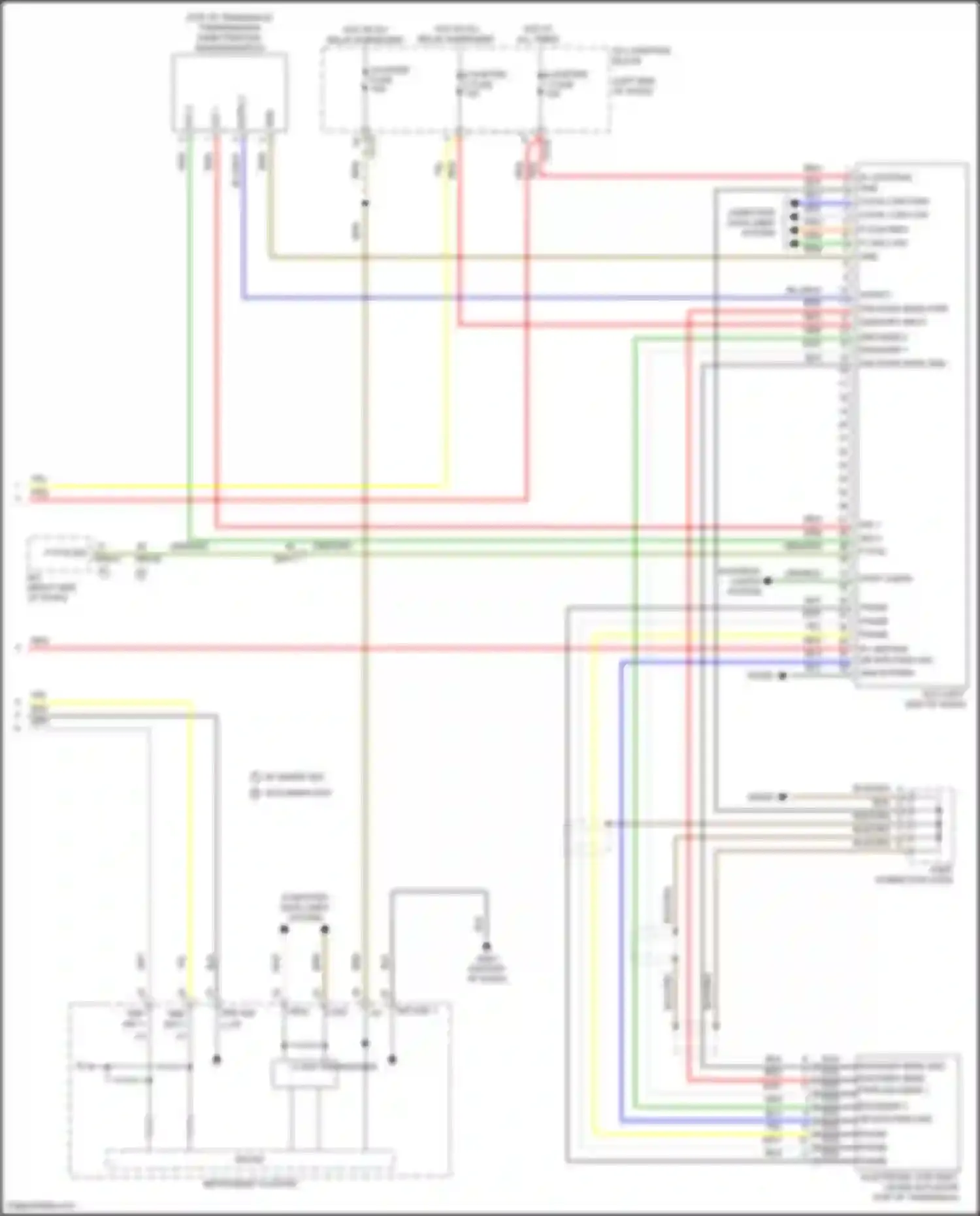 Wiring diagram encoder sens pwr encoder 1 for Hyundai Sonata VIII (2019-2023) (1 of 1)