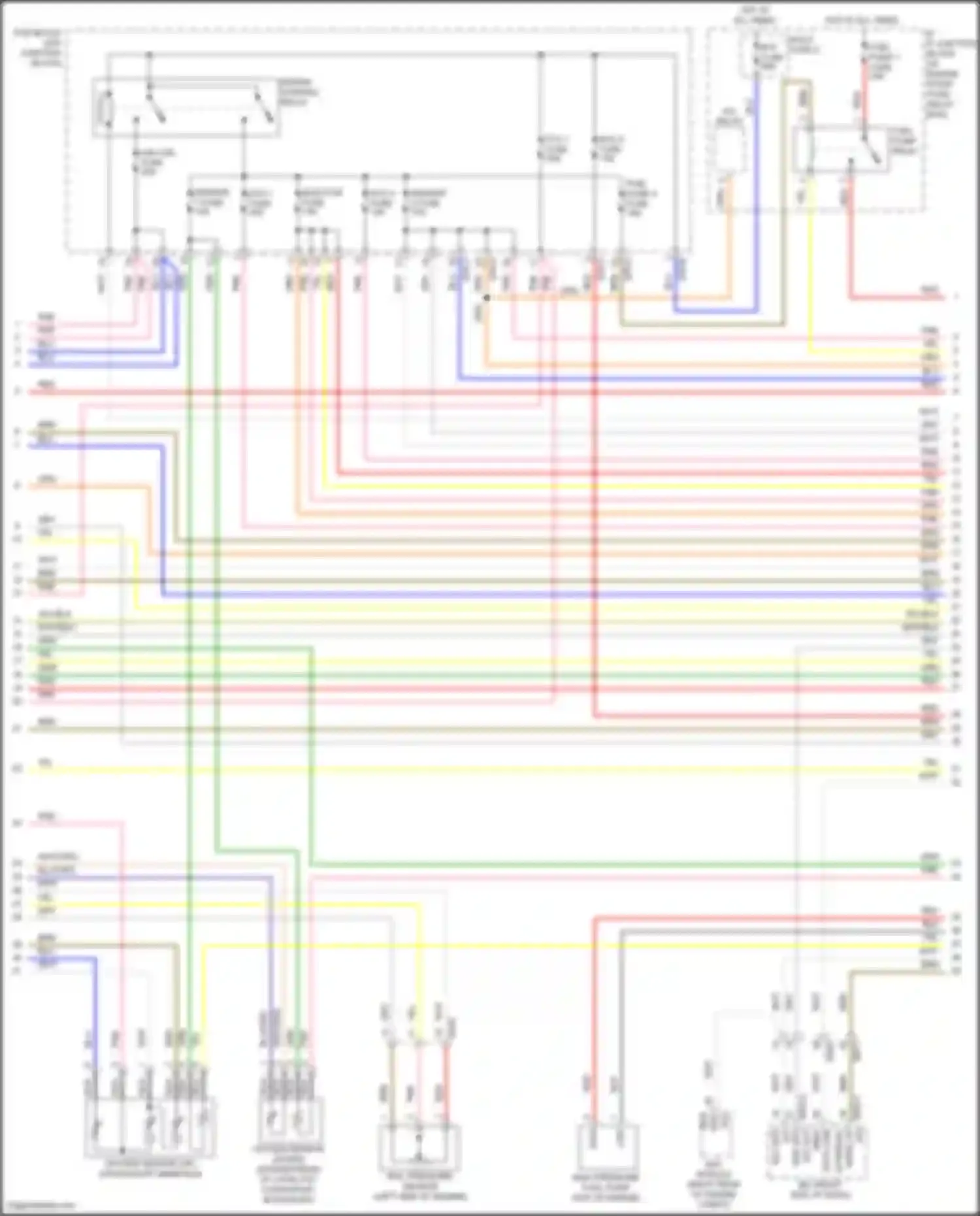 Wiring diagram esc module for Hyundai Sonata VIII (2019-2023) (11 of 12)
