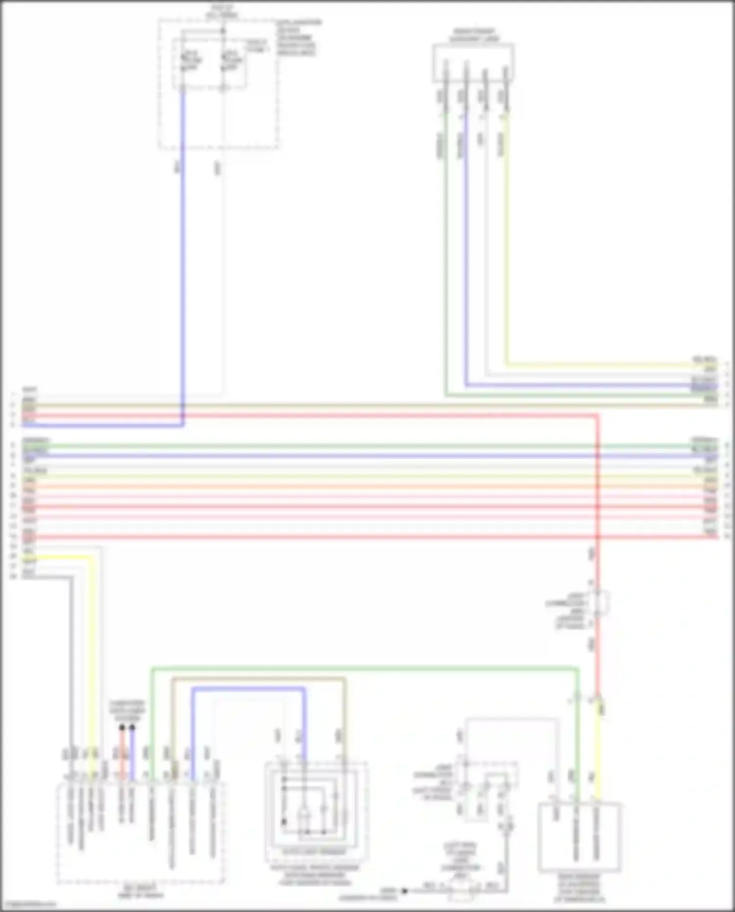 Wiring diagram headlamp high sw in for Hyundai Sonata VIII (2019-2023) (2 of 4)