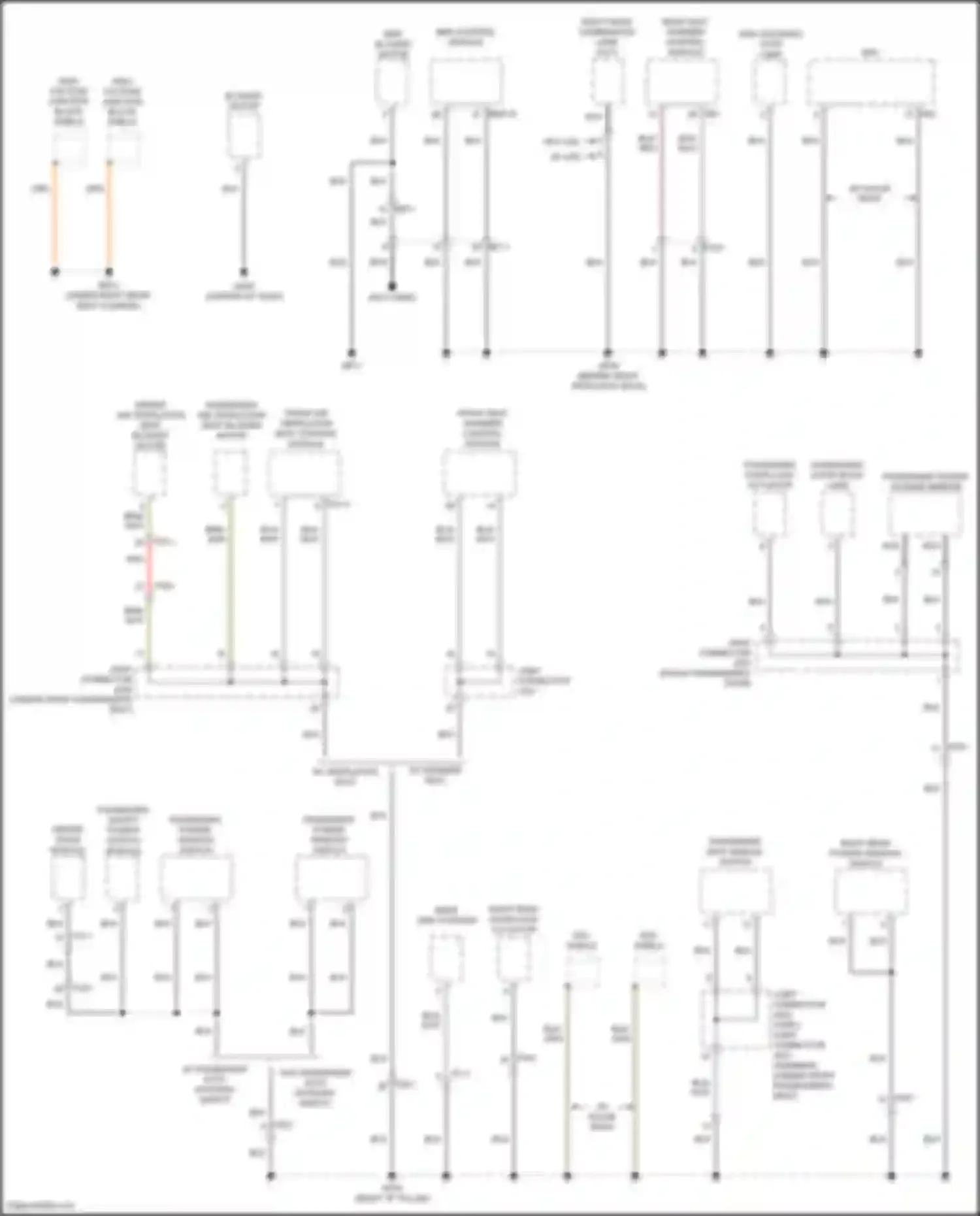 Wiring diagram high voltage junction block shield for Hyundai Sonata VIII (2019-2023) (1 of 1)