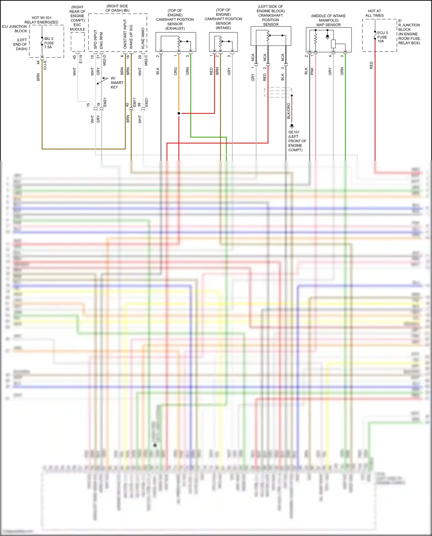 Wiring diagram icu-e for Hyundai Sonata VIII (2019-2023) (117 of 127)