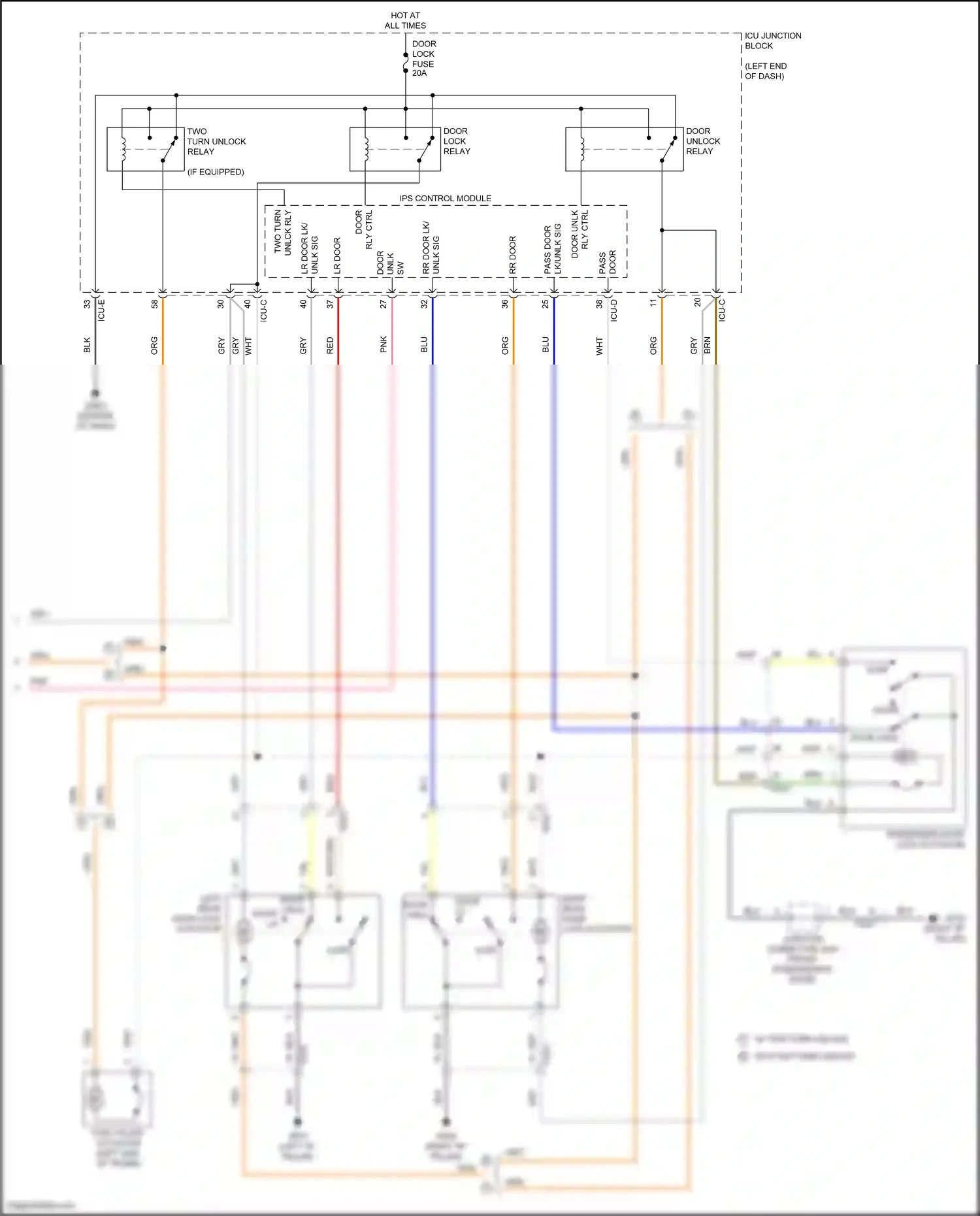 Wiring diagram icu-e for Hyundai Sonata VIII (2019-2023) (65 of 127)