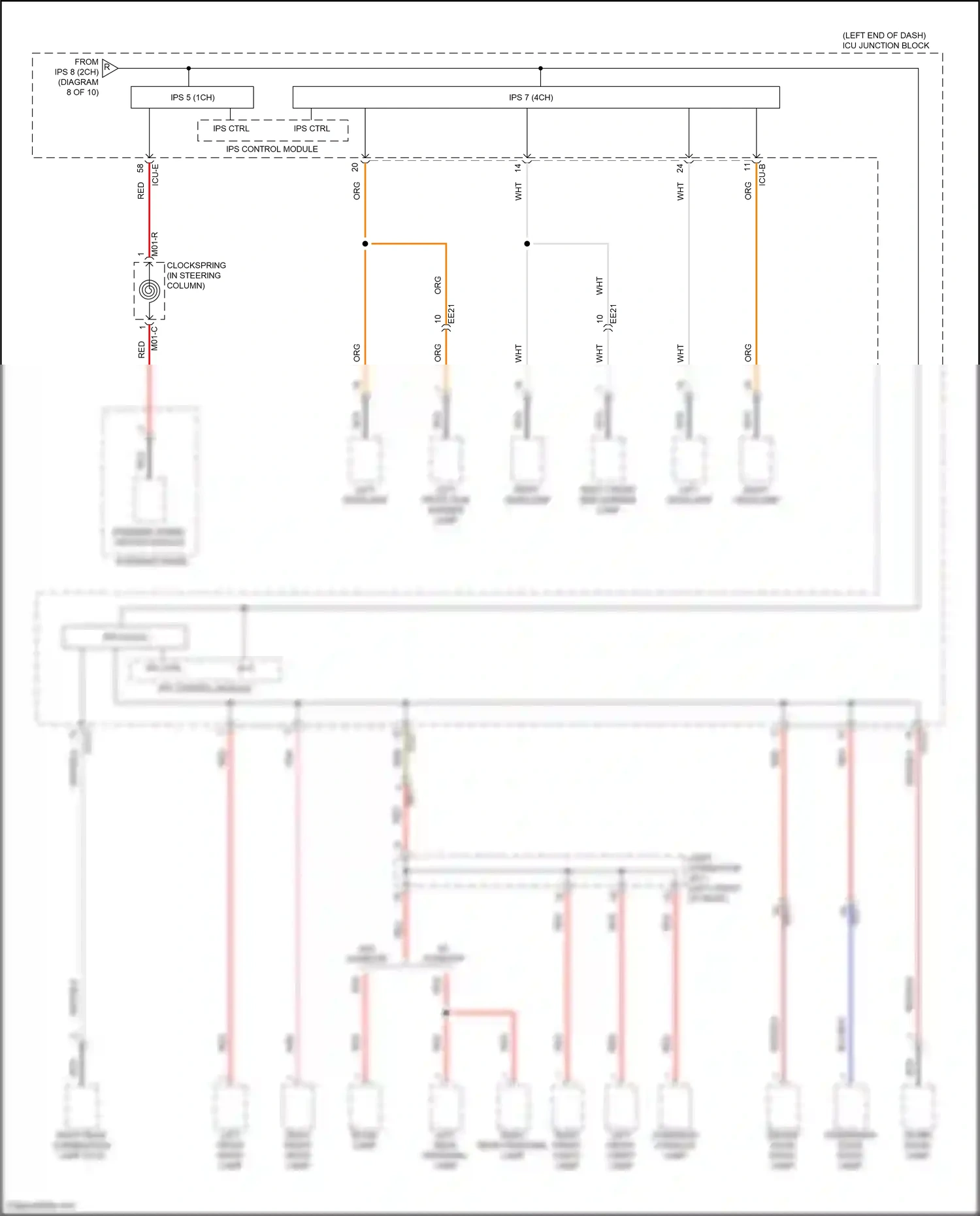 Wiring diagram icu-e for Hyundai Sonata VIII (2019-2023) (89 of 127)