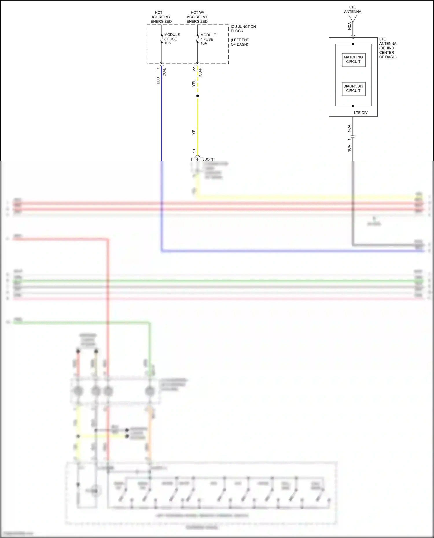 Wiring diagram icu-e for Hyundai Sonata VIII (2019-2023) (15 of 127)