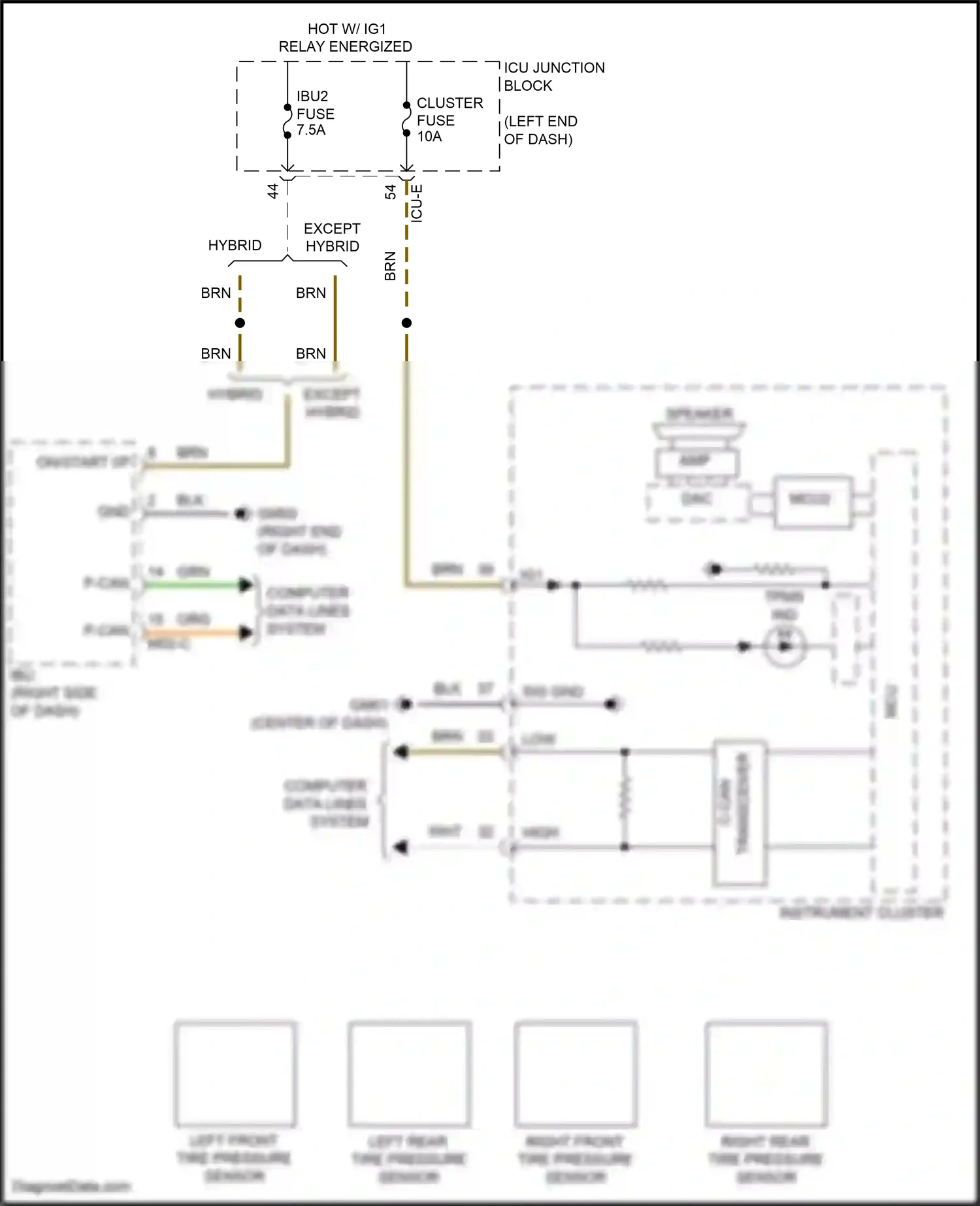 Wiring diagram icu-e for Hyundai Sonata VIII (2019-2023) (9 of 127)