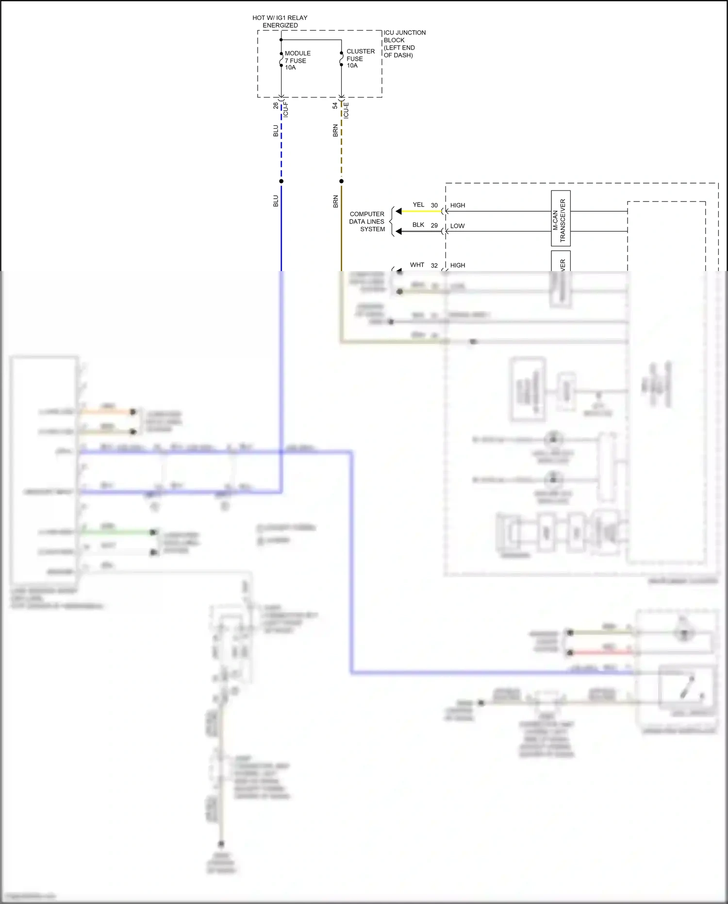 Wiring diagram icu-e for Hyundai Sonata VIII (2019-2023) (11 of 127)