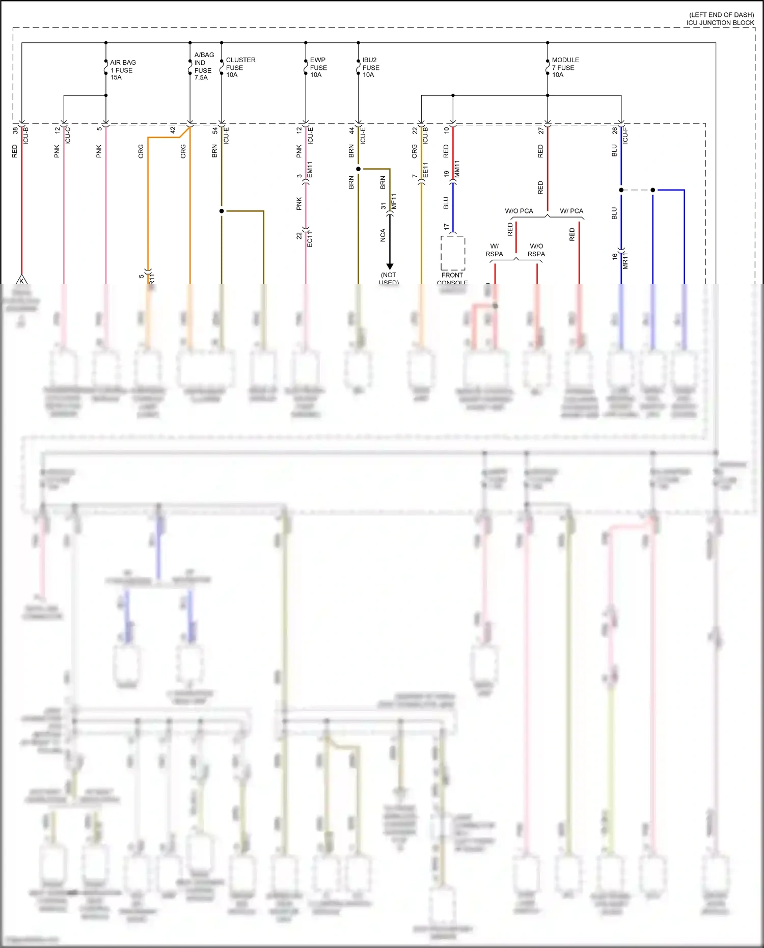 Wiring diagram icu-e for Hyundai Sonata VIII (2019-2023) (96 of 127)