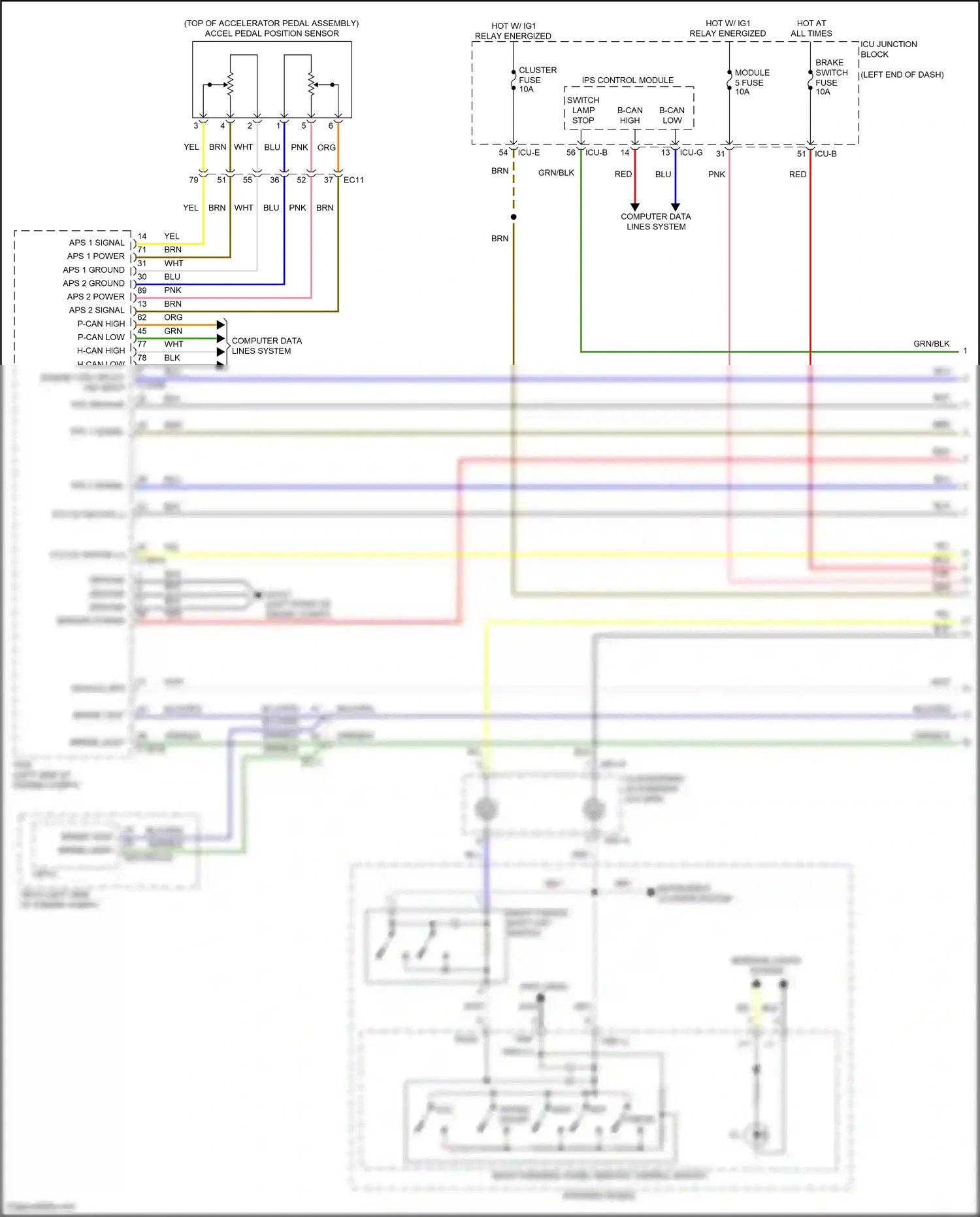 Wiring diagram icu-e for Hyundai Sonata VIII (2019-2023) (26 of 127)