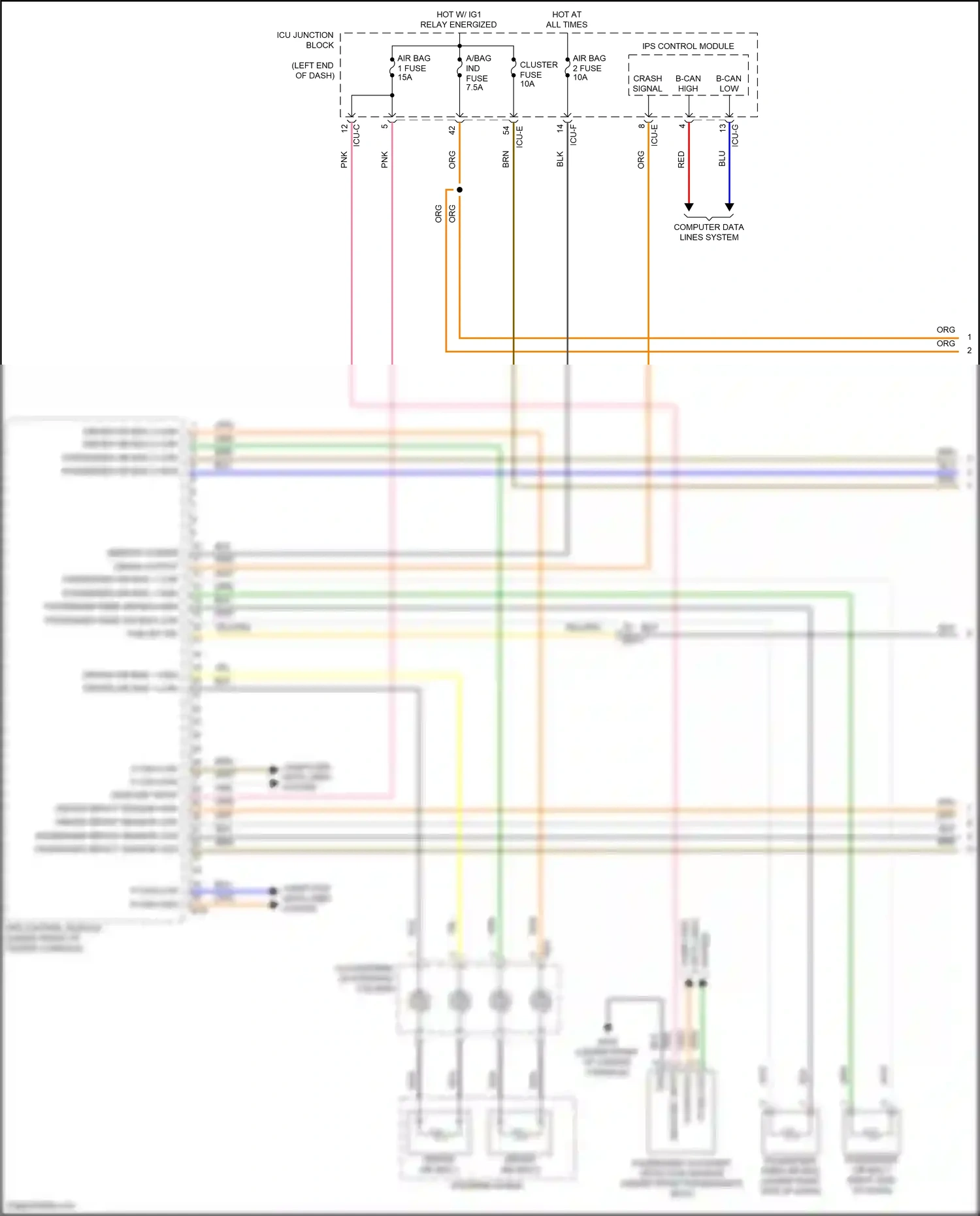 Wiring diagram icu-e for Hyundai Sonata VIII (2019-2023) (126 of 127)