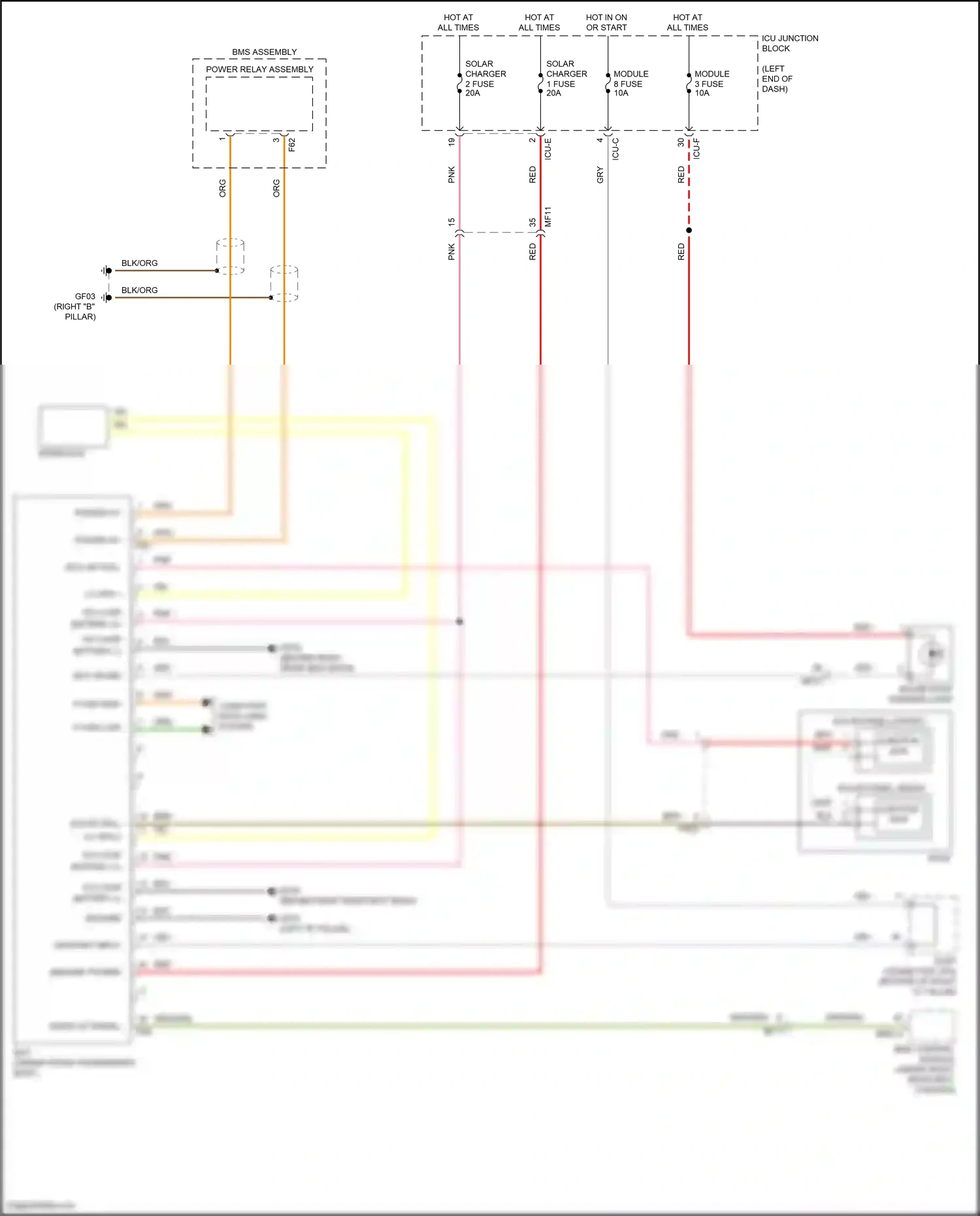 Wiring diagram icu-e for Hyundai Sonata VIII (2019-2023) (107 of 127)