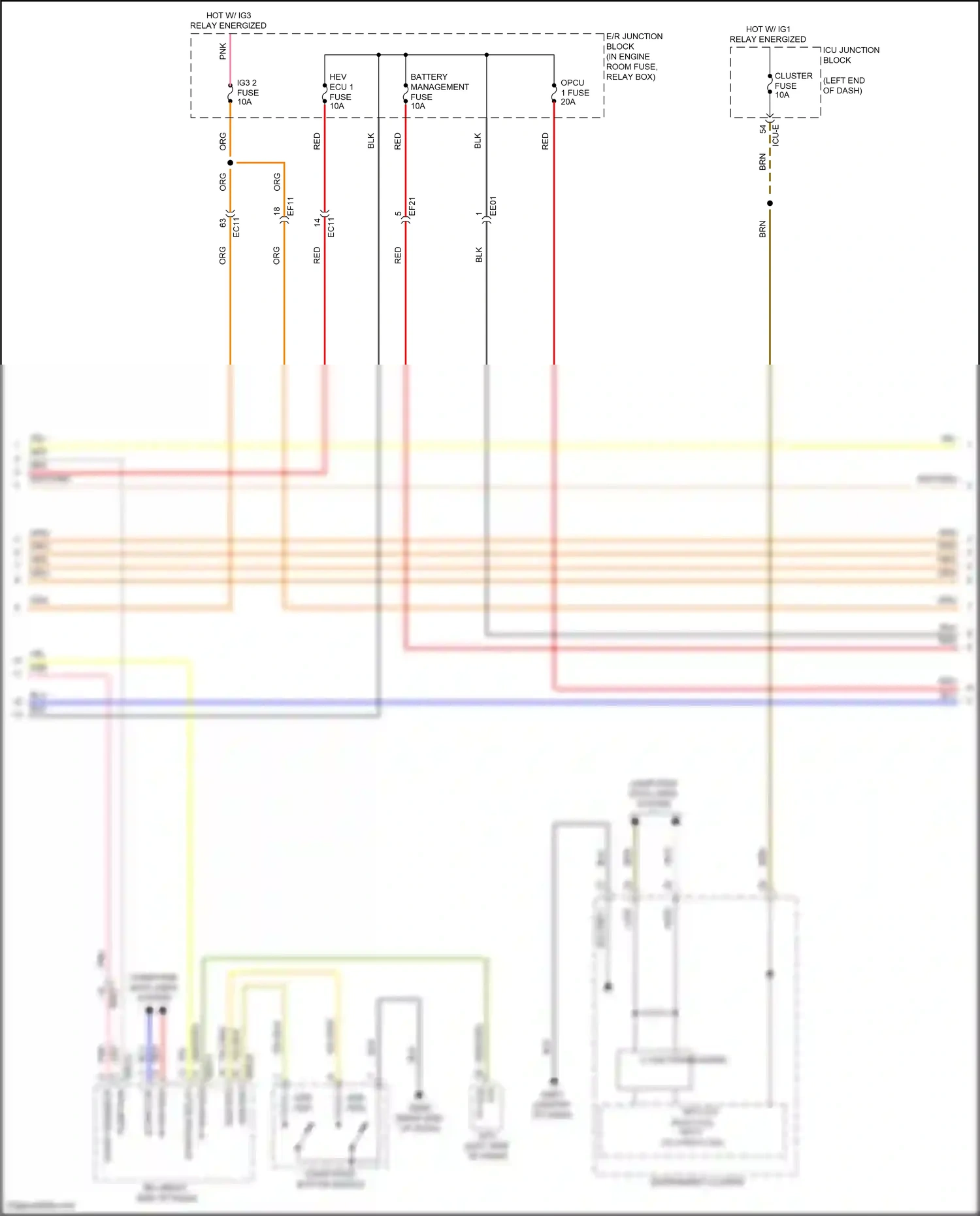 Wiring diagram icu-e for Hyundai Sonata VIII (2019-2023) (120 of 127)