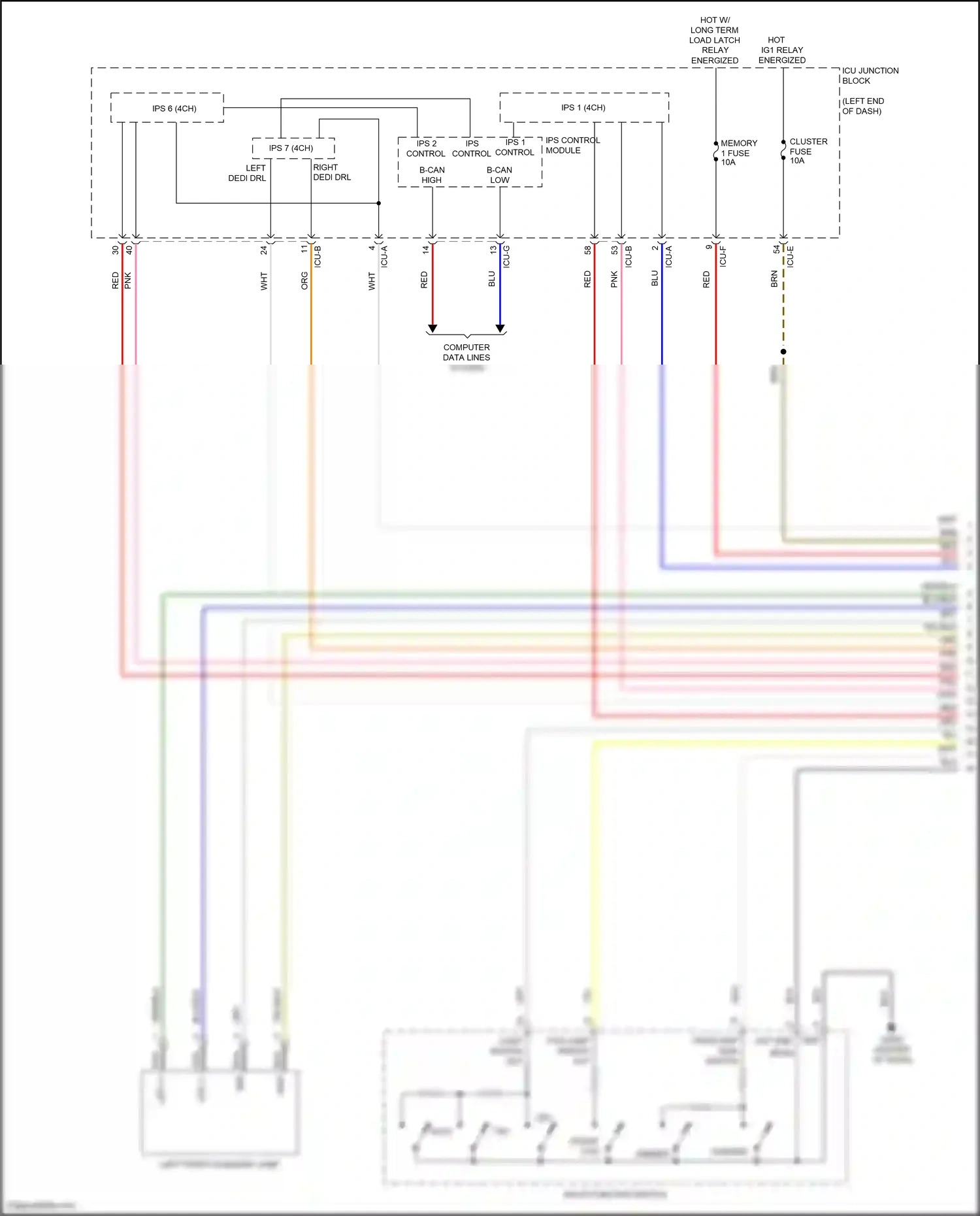 Wiring diagram icu-e for Hyundai Sonata VIII (2019-2023) (31 of 127)