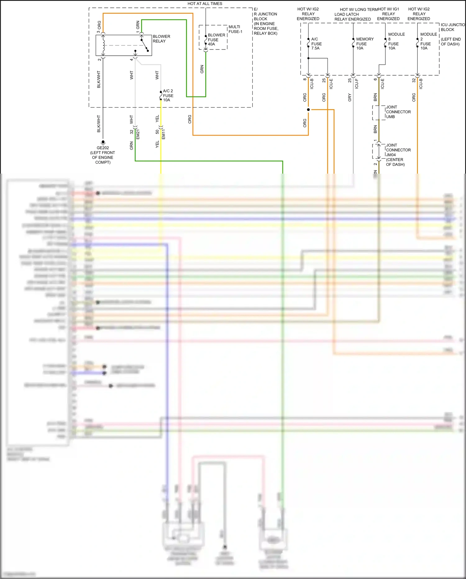 Wiring diagram icu-e for Hyundai Sonata VIII (2019-2023) (29 of 127)