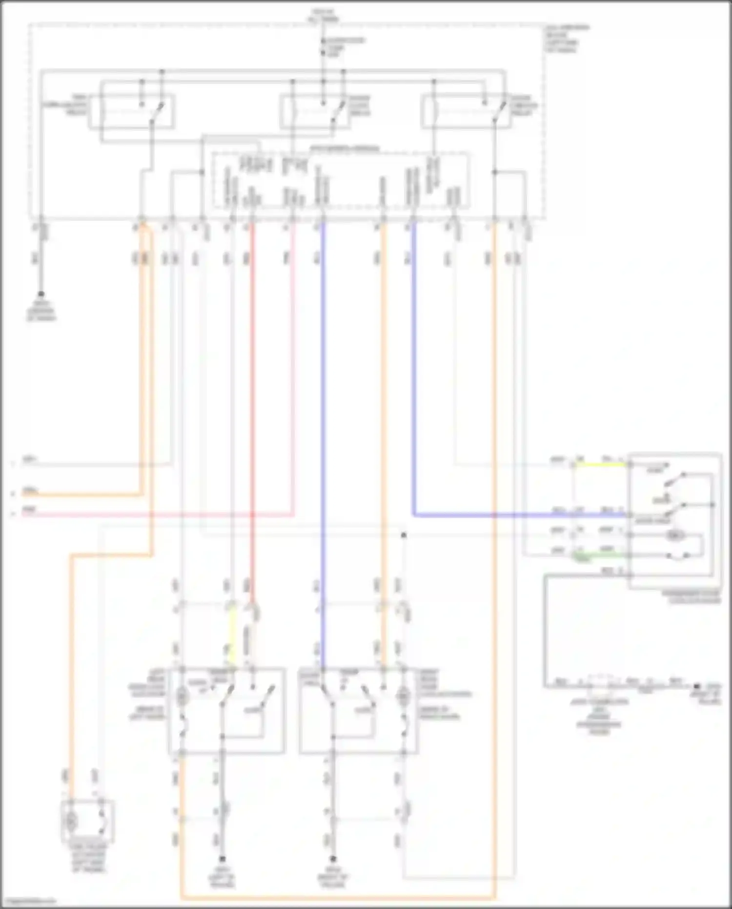 Wiring diagram ips control module for Hyundai Sonata VIII (2019-2023) (48 of 83)