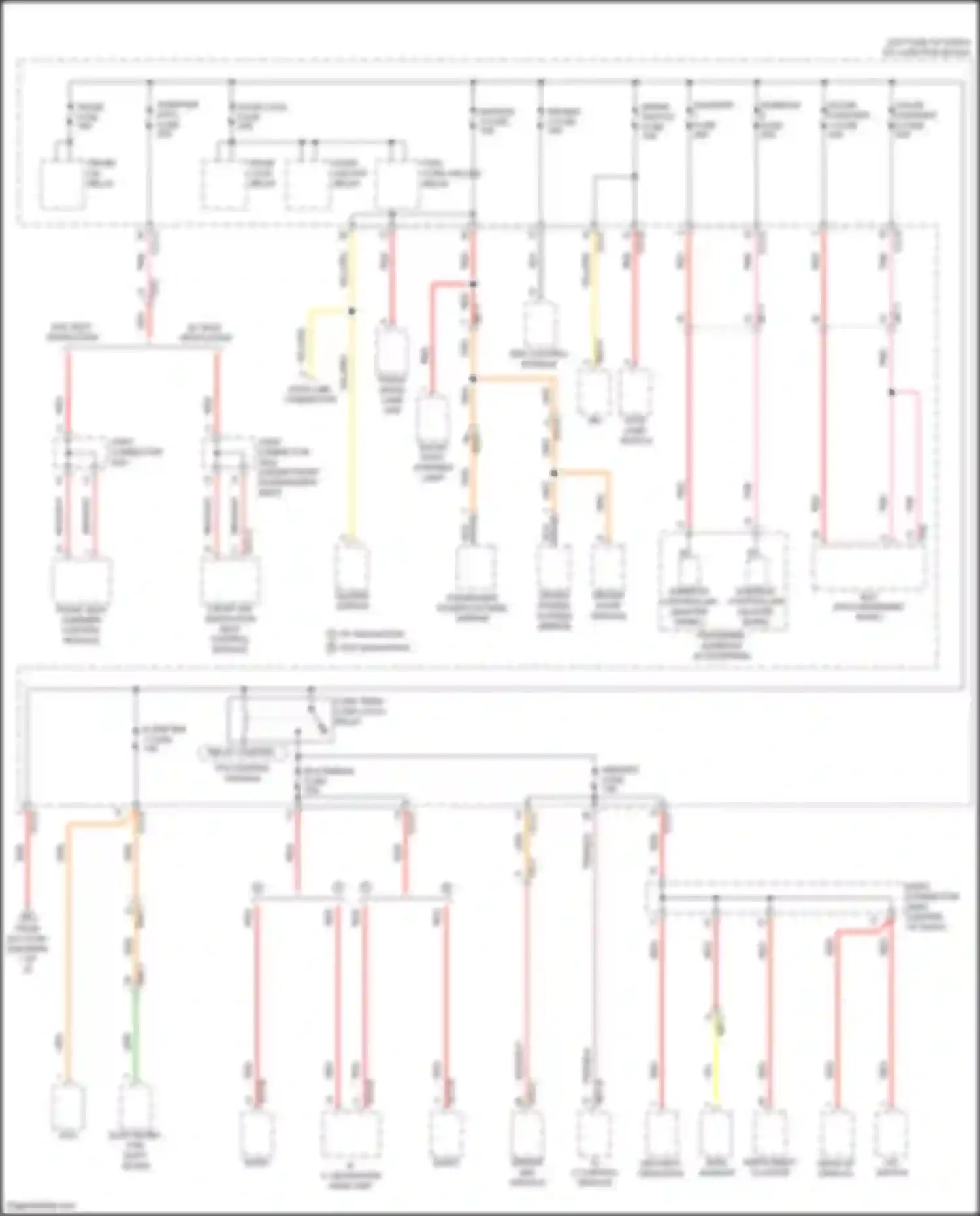 Wiring diagram long term load latch relay for Hyundai Sonata VIII (2019-2023) (2 of 2)