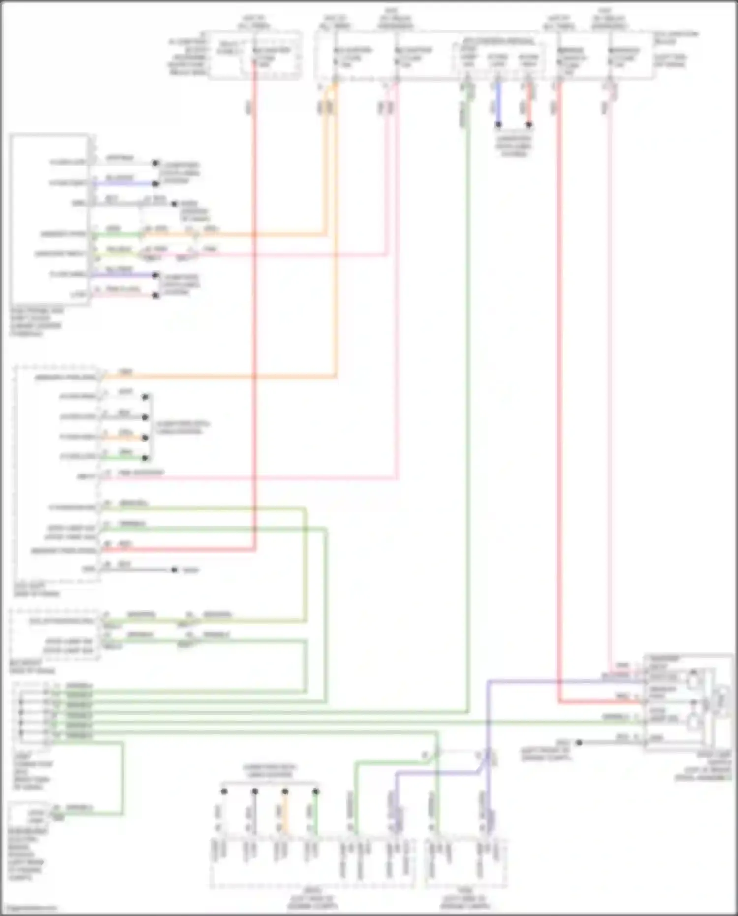 Wiring diagram on/start input pnk for Hyundai Sonata VIII (2019-2023) (3 of 4)
