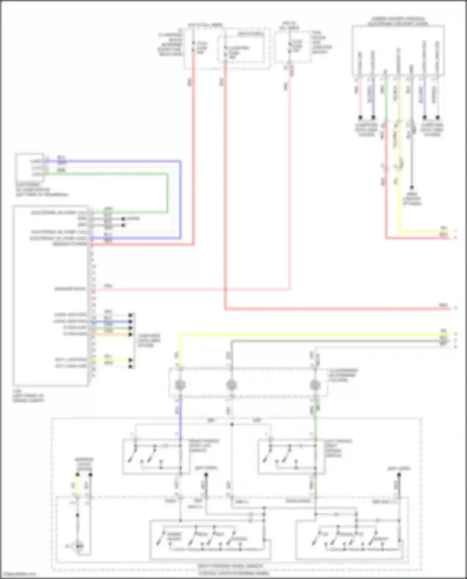 Wiring diagram on/start input for Hyundai Sonata VIII (2019-2023) (44 of 47)