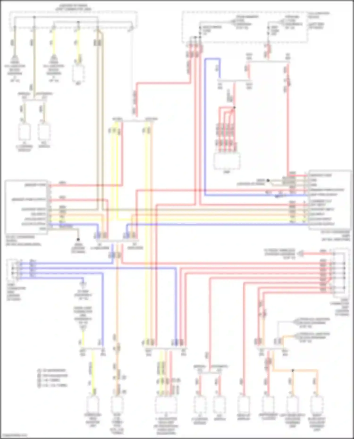 Wiring diagram on/start input for Hyundai Sonata VIII (2019-2023) (24 of 47)