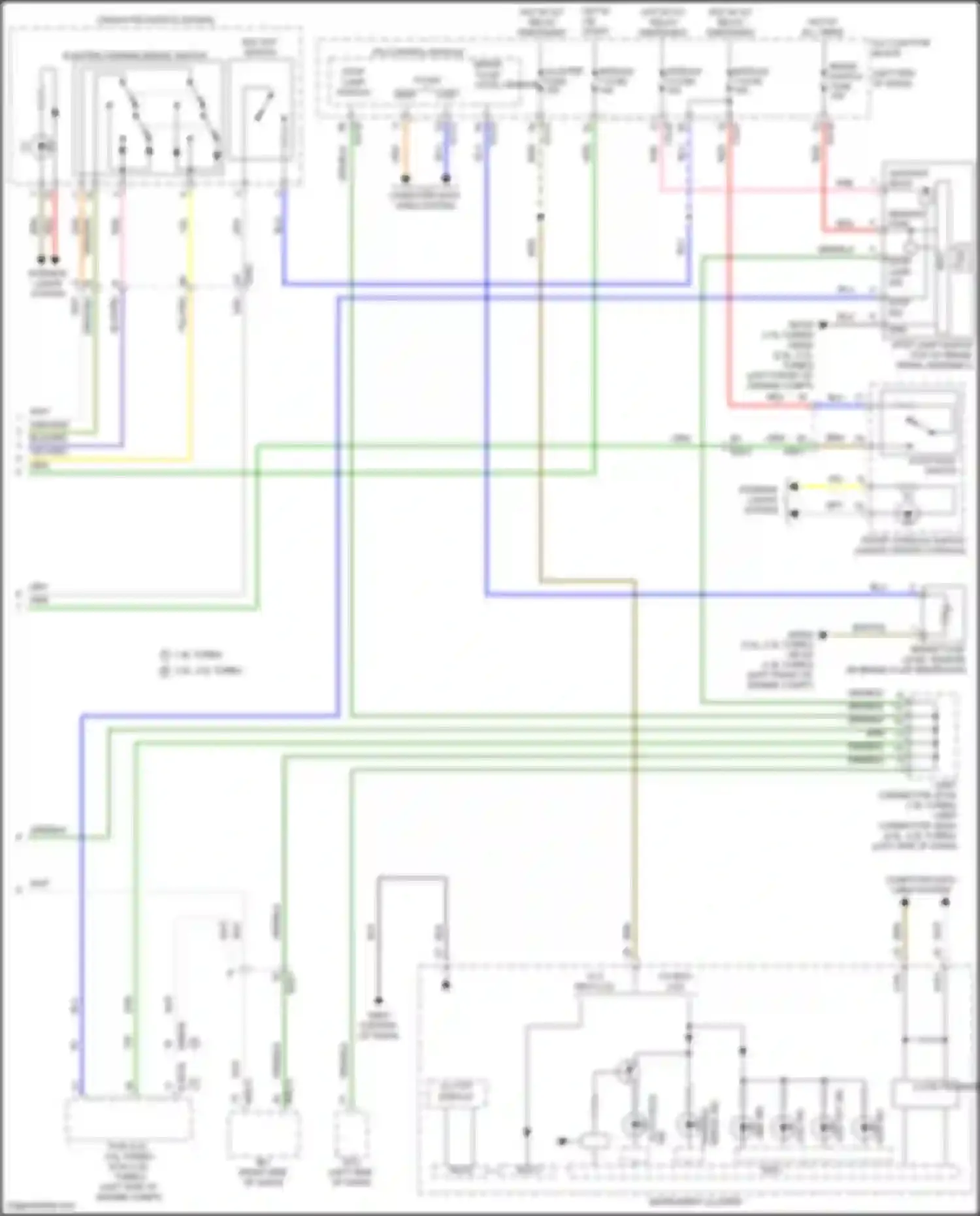 Wiring diagram on/start input for Hyundai Sonata VIII (2019-2023) (11 of 47)