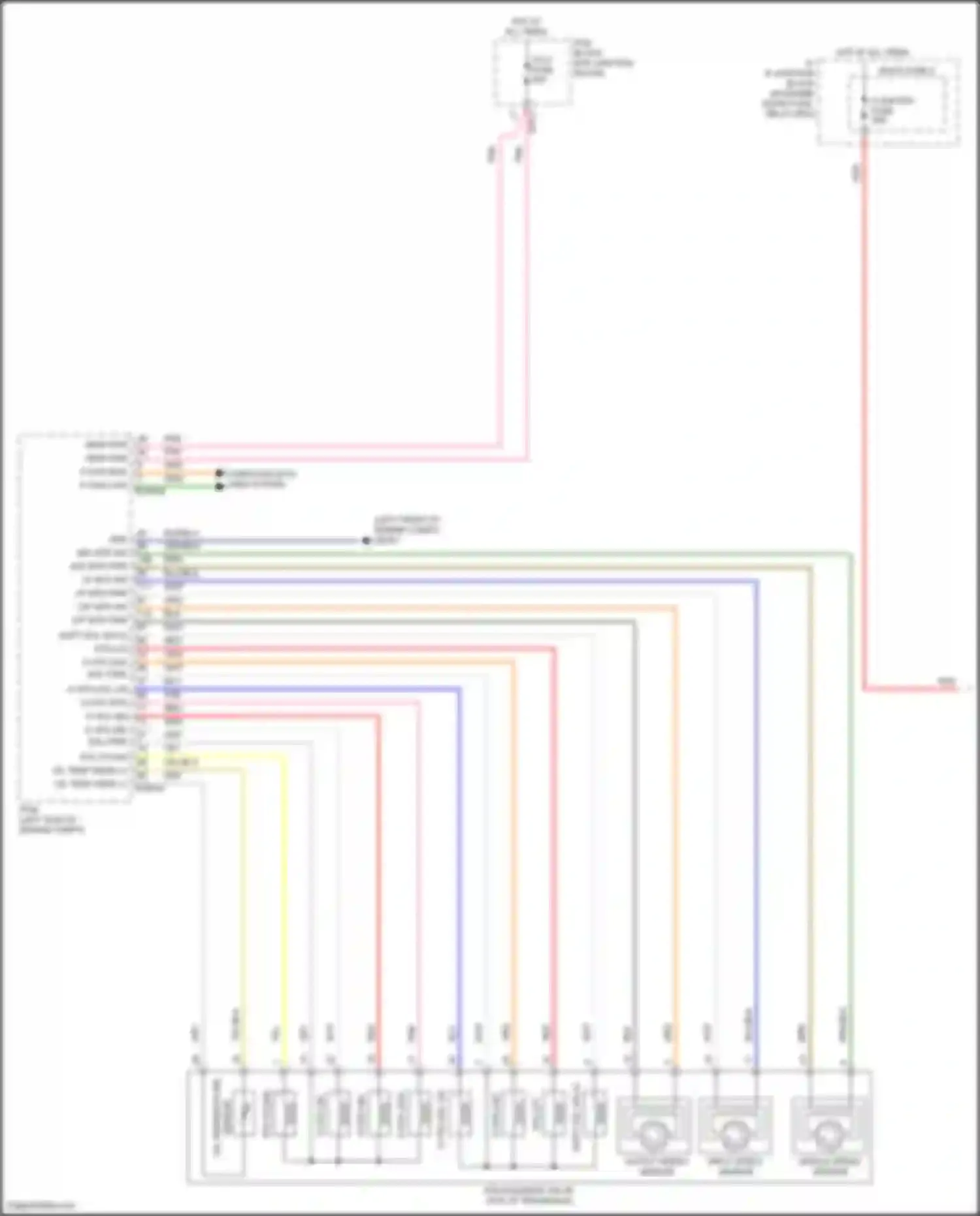 Wiring diagram o/p spd sig for Hyundai Sonata VIII (2019-2023) (2 of 2)