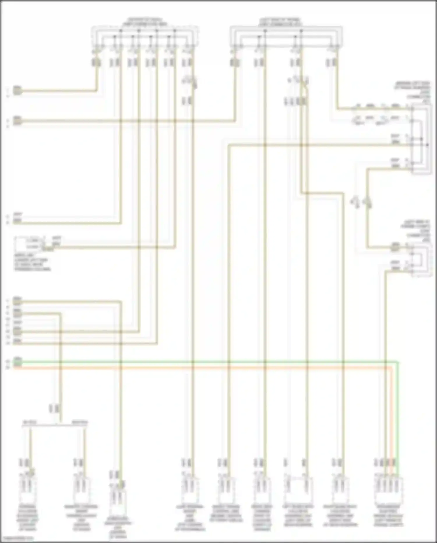 Wiring diagram parking collision avoidance assist unit for Hyundai Sonata VIII (2019-2023) (1 of 12)