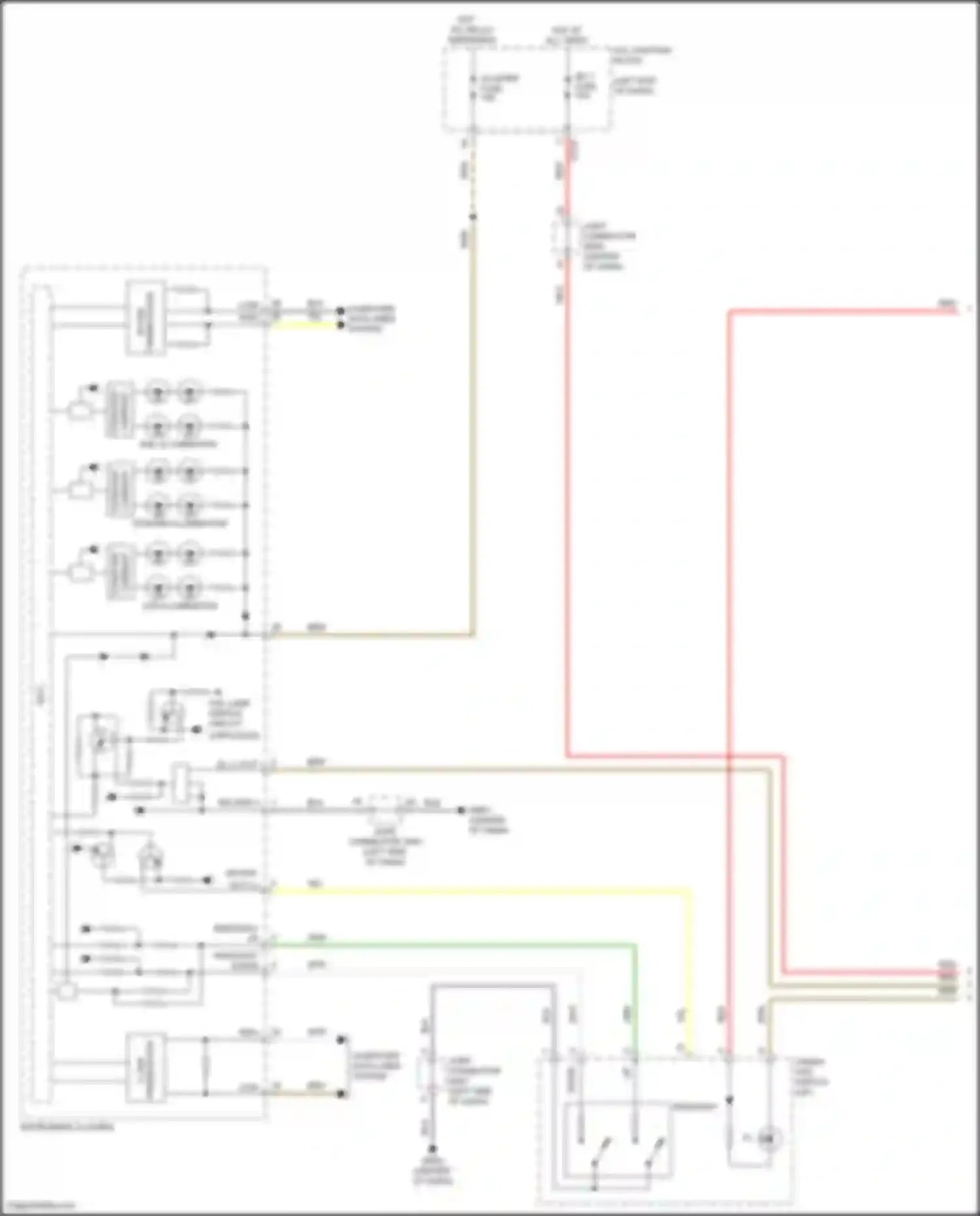 Wiring diagram pointer illumination for Hyundai Sonata VIII (2019-2023) (1 of 2)