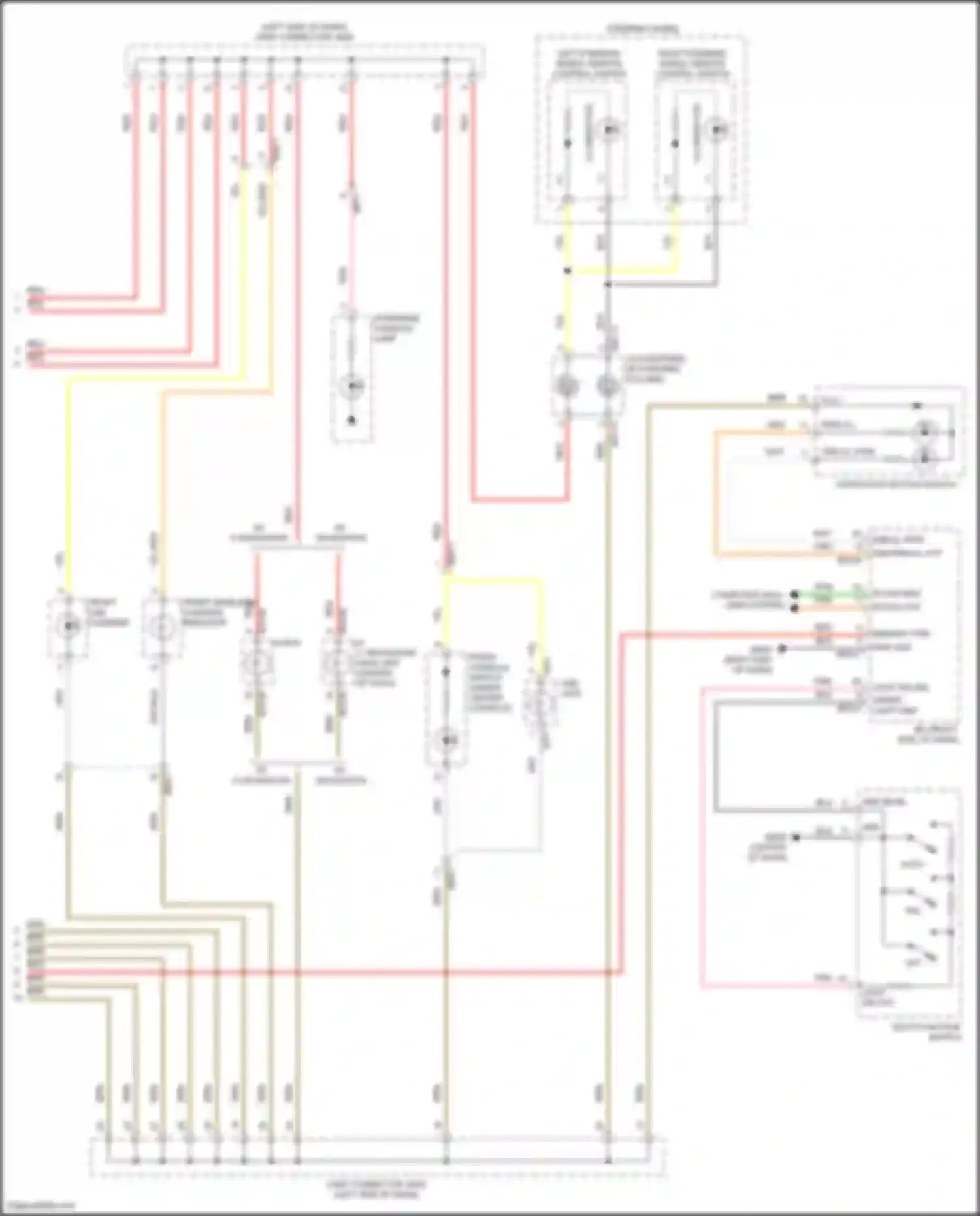 Wiring diagram start/stop button switch for Hyundai Sonata VIII (2019-2023) (5 of 14)