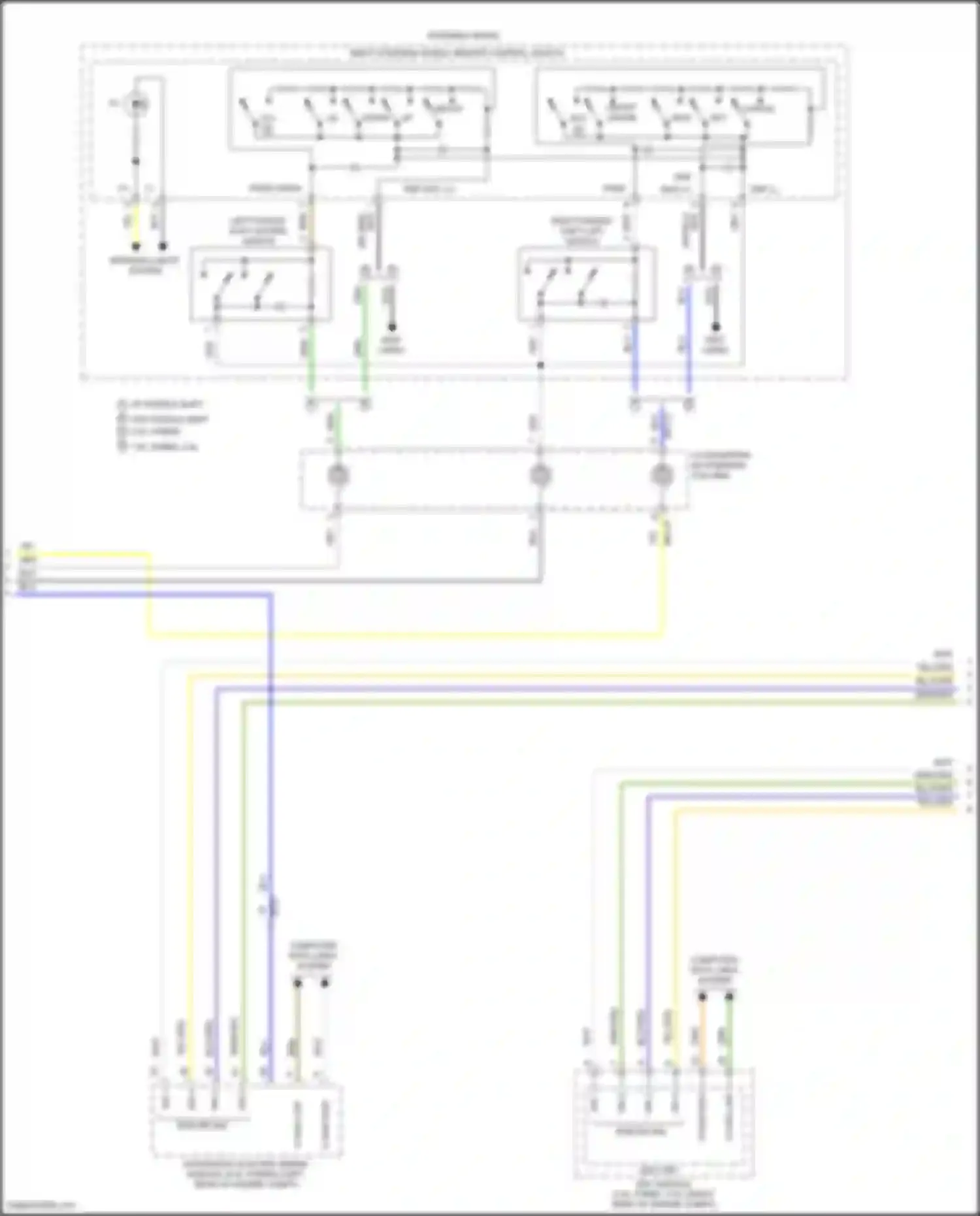 Wiring diagram sw 3 for Hyundai Sonata VIII (2019-2023) (7 of 7)