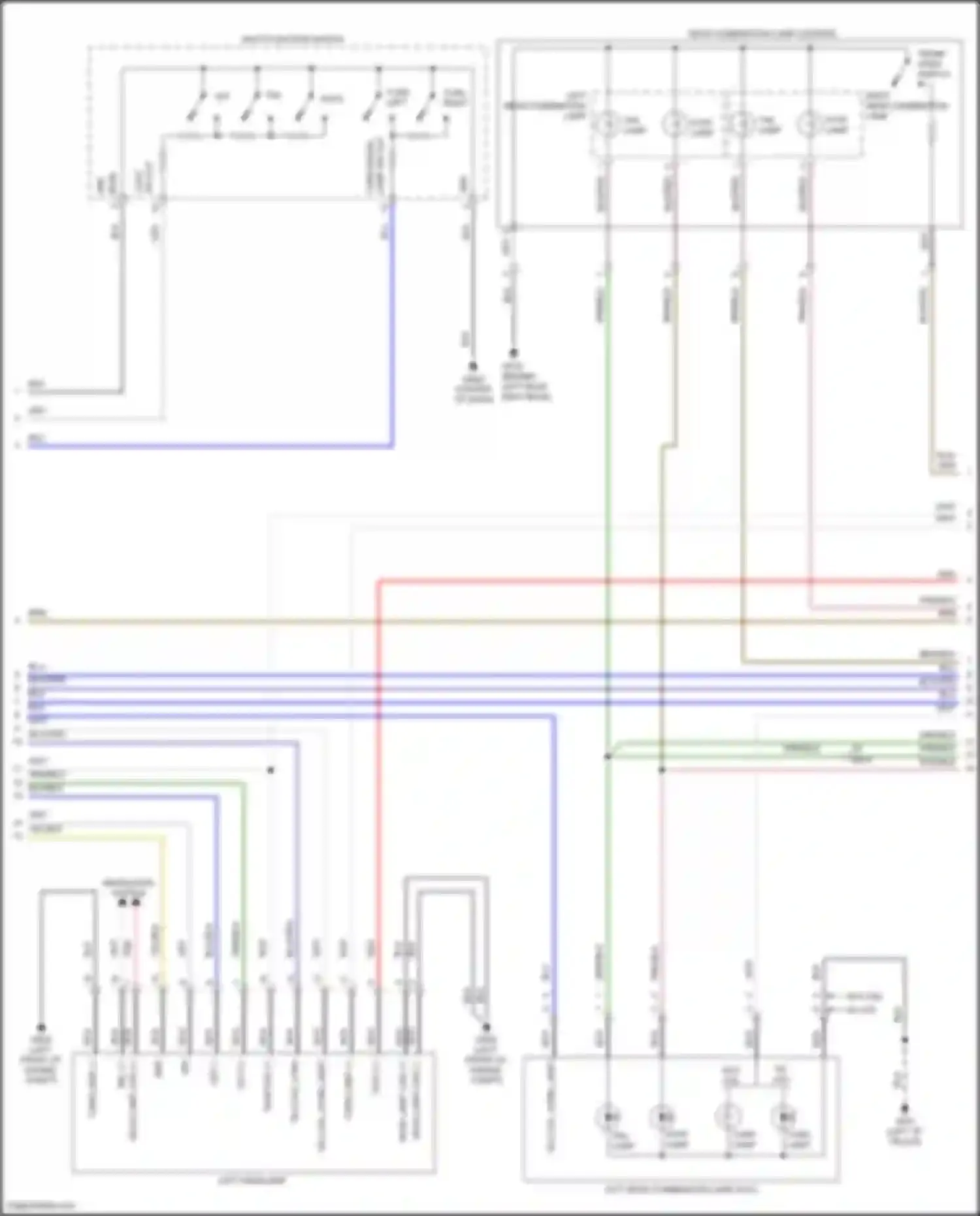 Wiring diagram turn lamp for Hyundai Sonata VIII (2019-2023) (11 of 11)