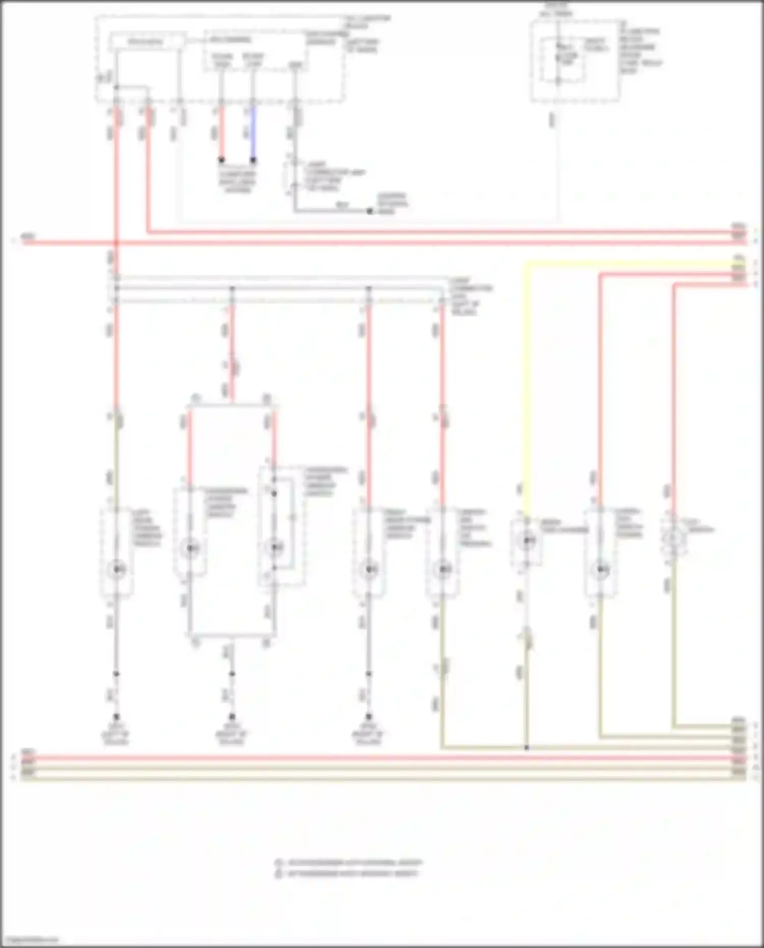 Wiring diagram w/ memory for Hyundai Sonata VIII (2019-2023) (5 of 10)