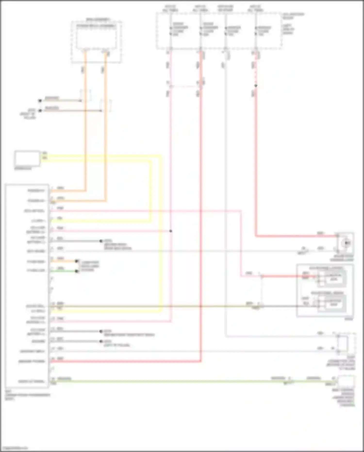 Wiring diagram wake up signal for Hyundai Sonata VIII (2019-2023) (1 of 1)