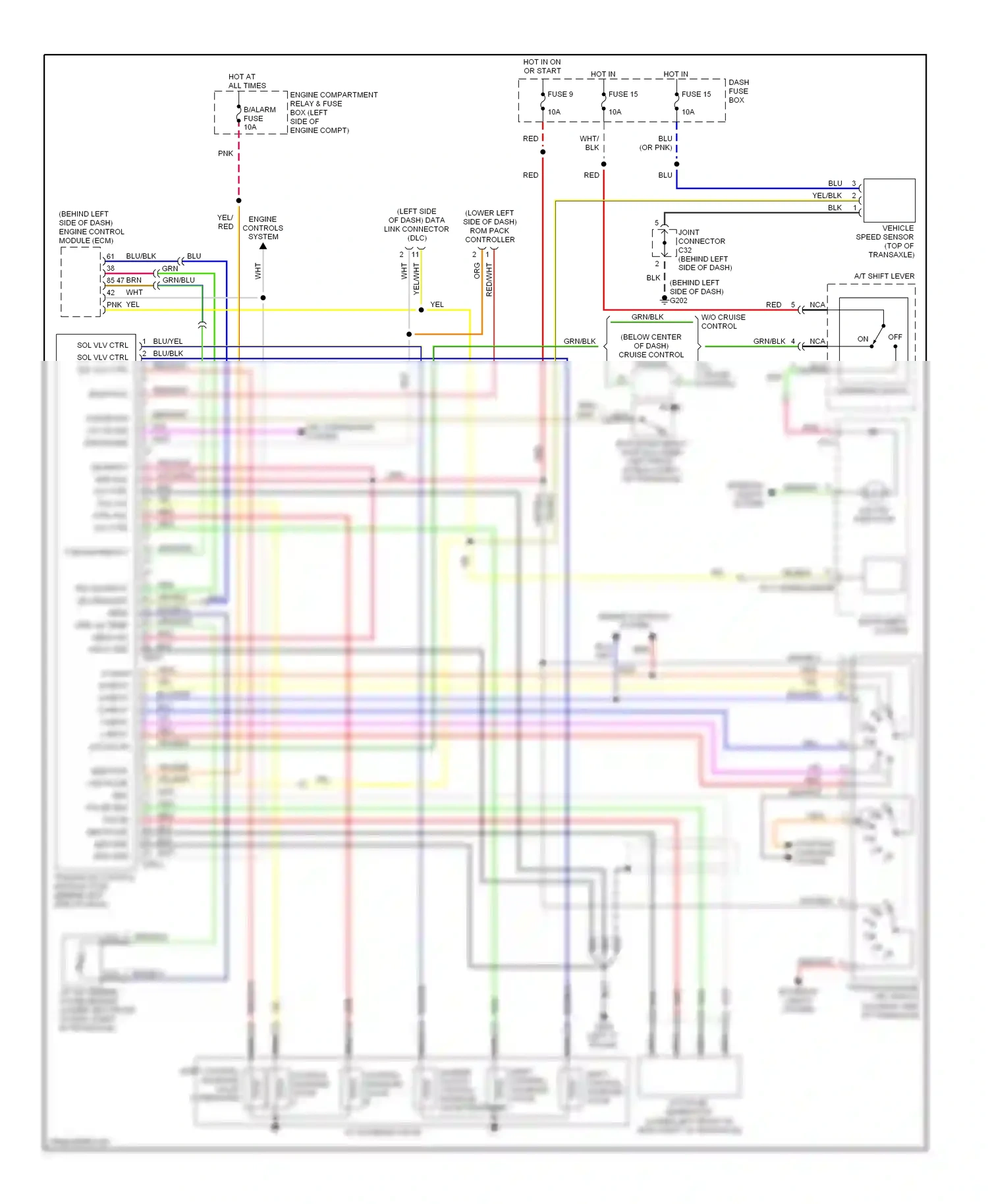 Wiring diagram rom pack for Hyundai Tiburon I facelift (1999-2002) (1 of 1)