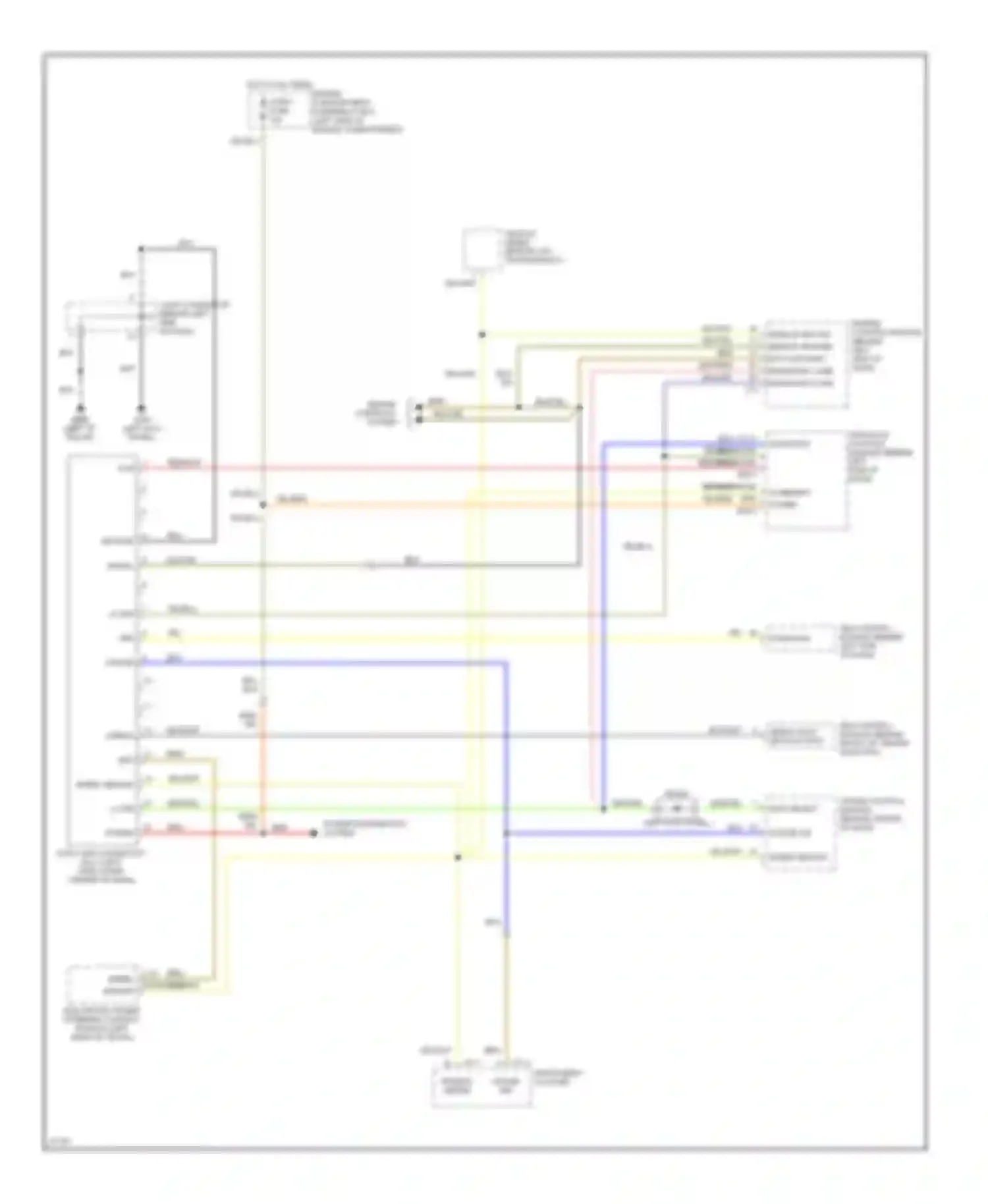 Tiburon Hyundai I (1996-1999): Computer data lines
