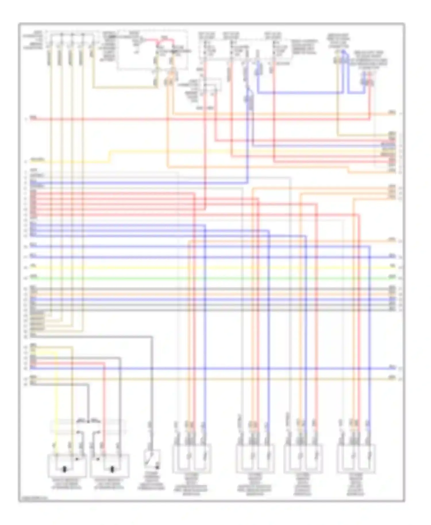 Tiburon Hyundai II facelift (2007-2009): Wiring diagram engine performance 2.7l (2 of 4)