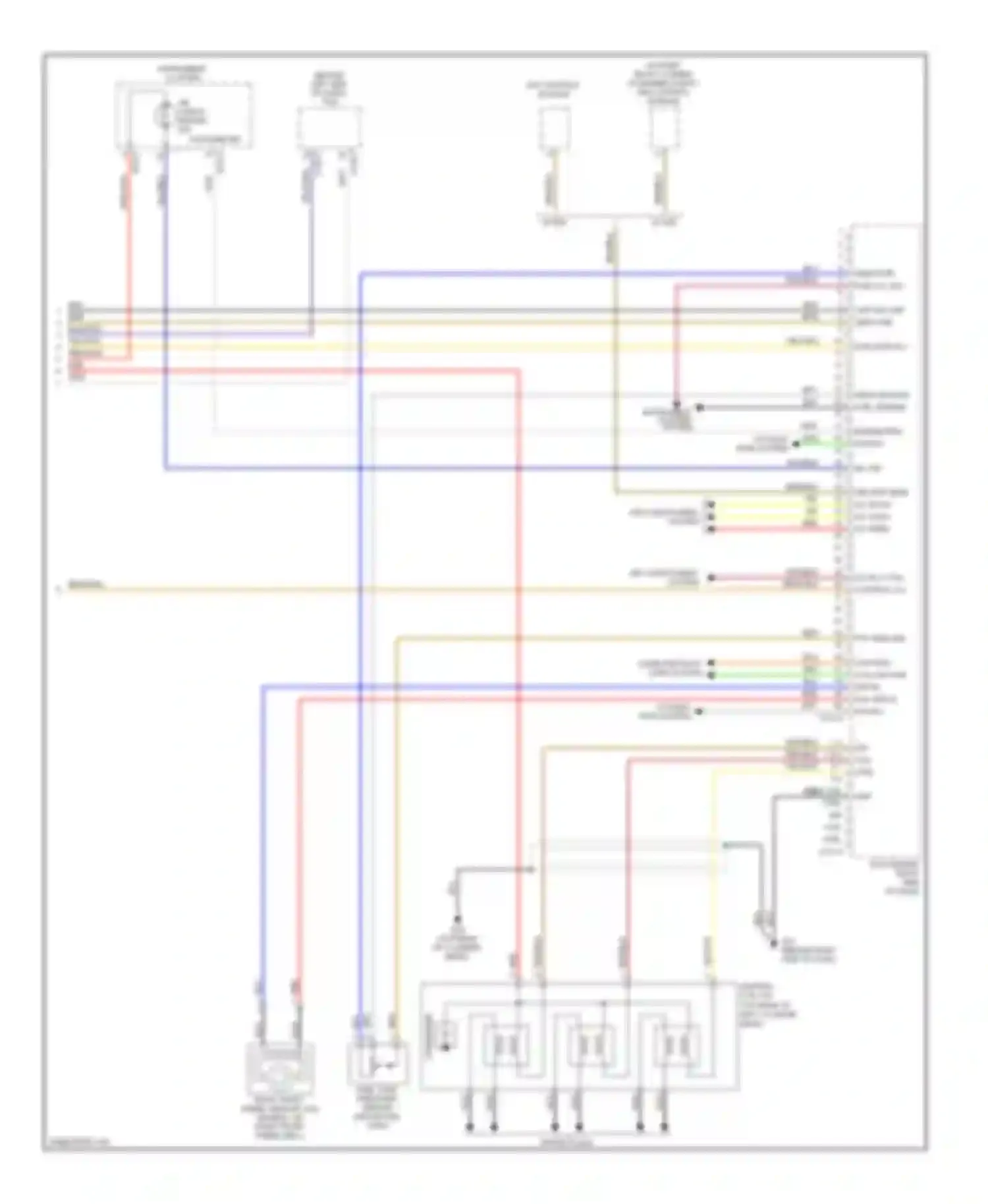 Tiburon Hyundai II facelift (2007-2009): Wiring diagram engine performance 2.7l (4 of 4)