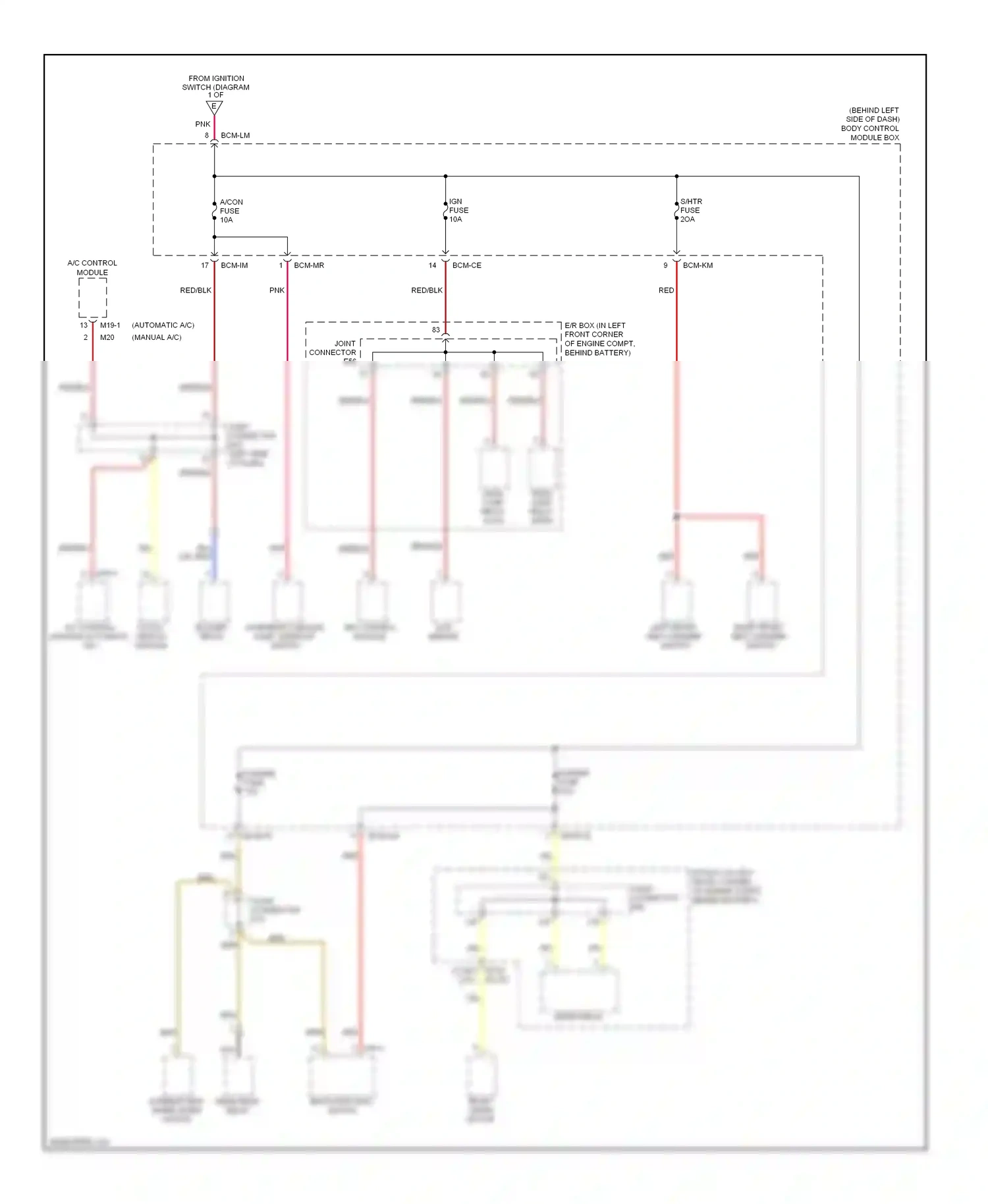 Wiring diagram bcm-ff for Hyundai Tiburon II facelift (2007-2009) (8 of 17)